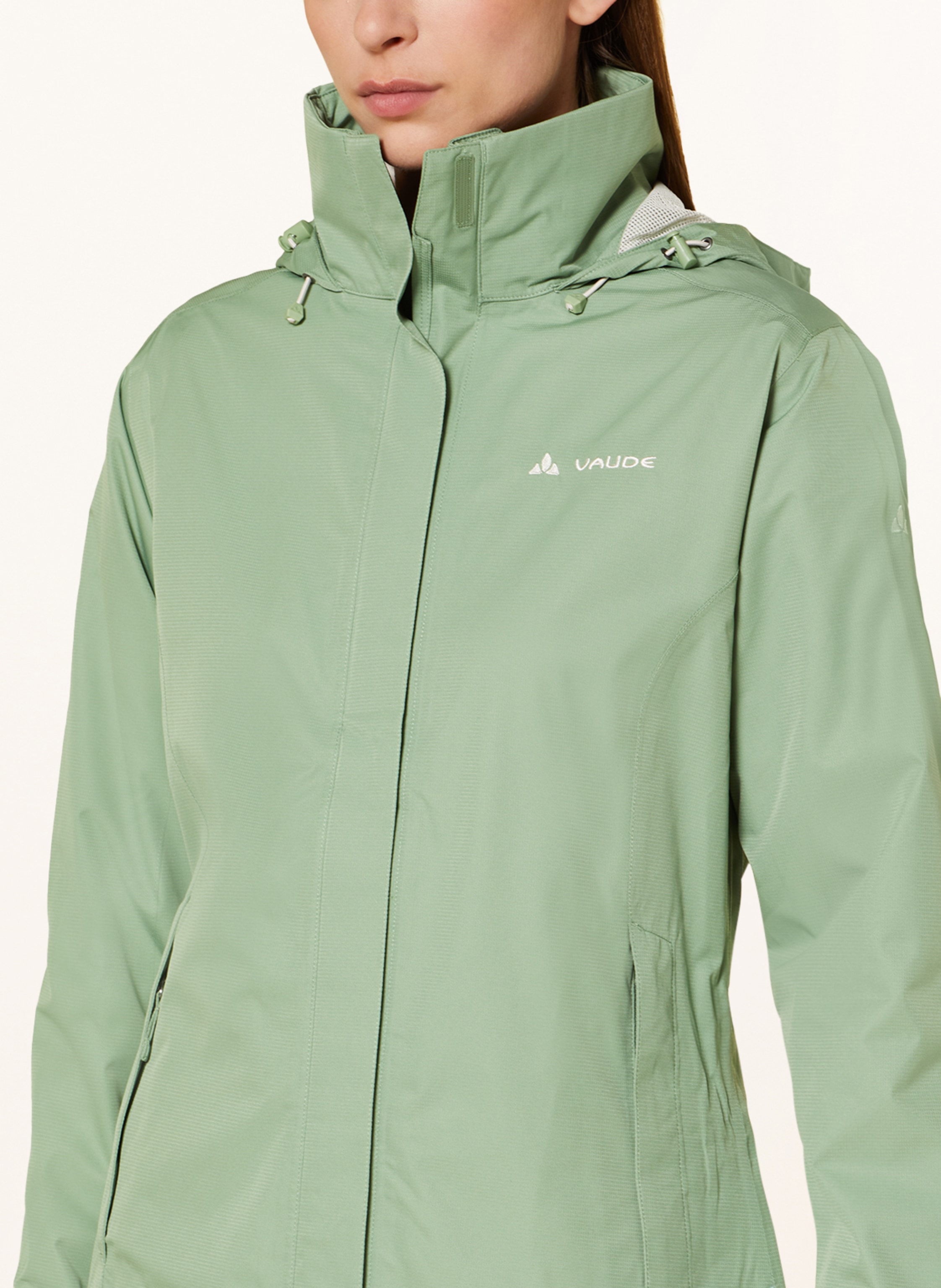 Vaude Regenjacke Escape Light gruen – Bild 2