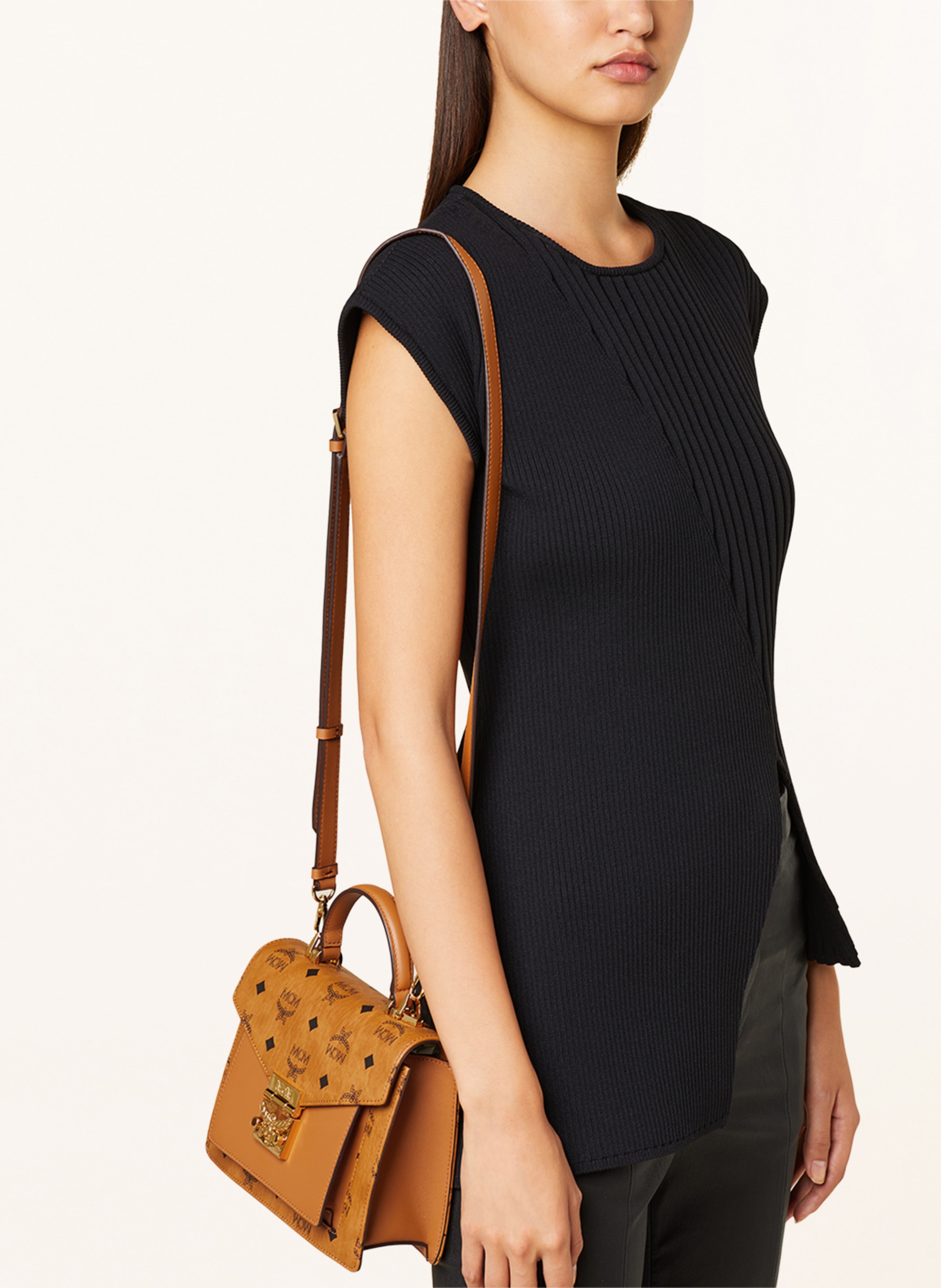 Thumbnail - Mcm Umhängetasche Patricia braun