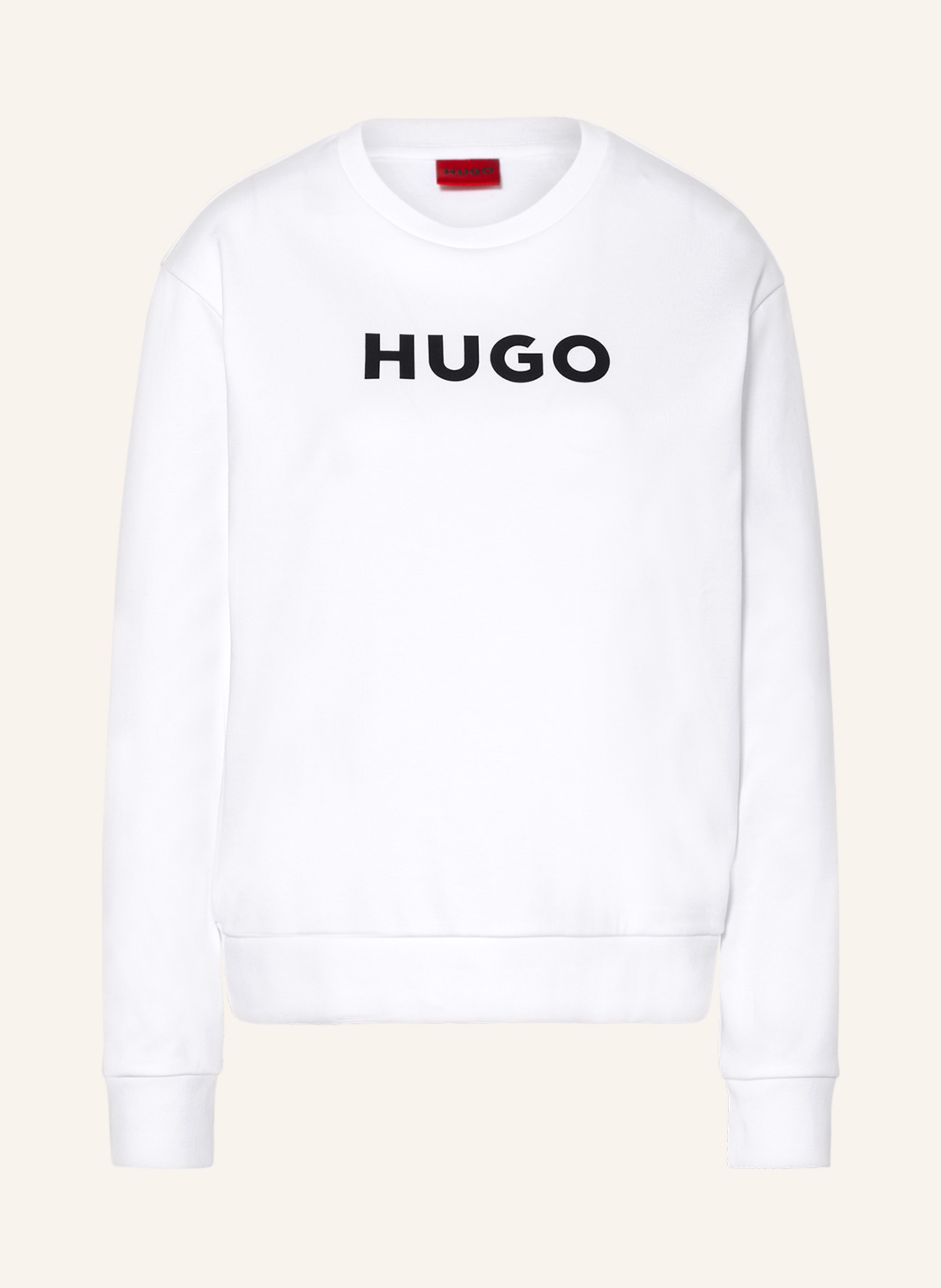 HUGO Sweatshirt THE HUGO in white black