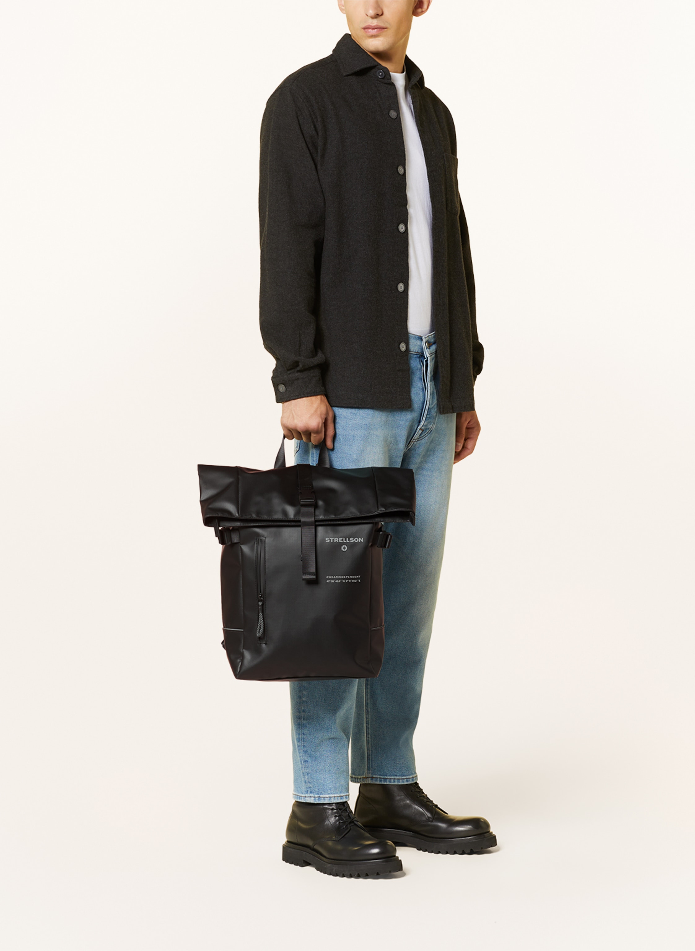 Thumbnail - Strellson Rucksack Stockwell 2.0 Eddie Mit Laptop-Fach schwarz