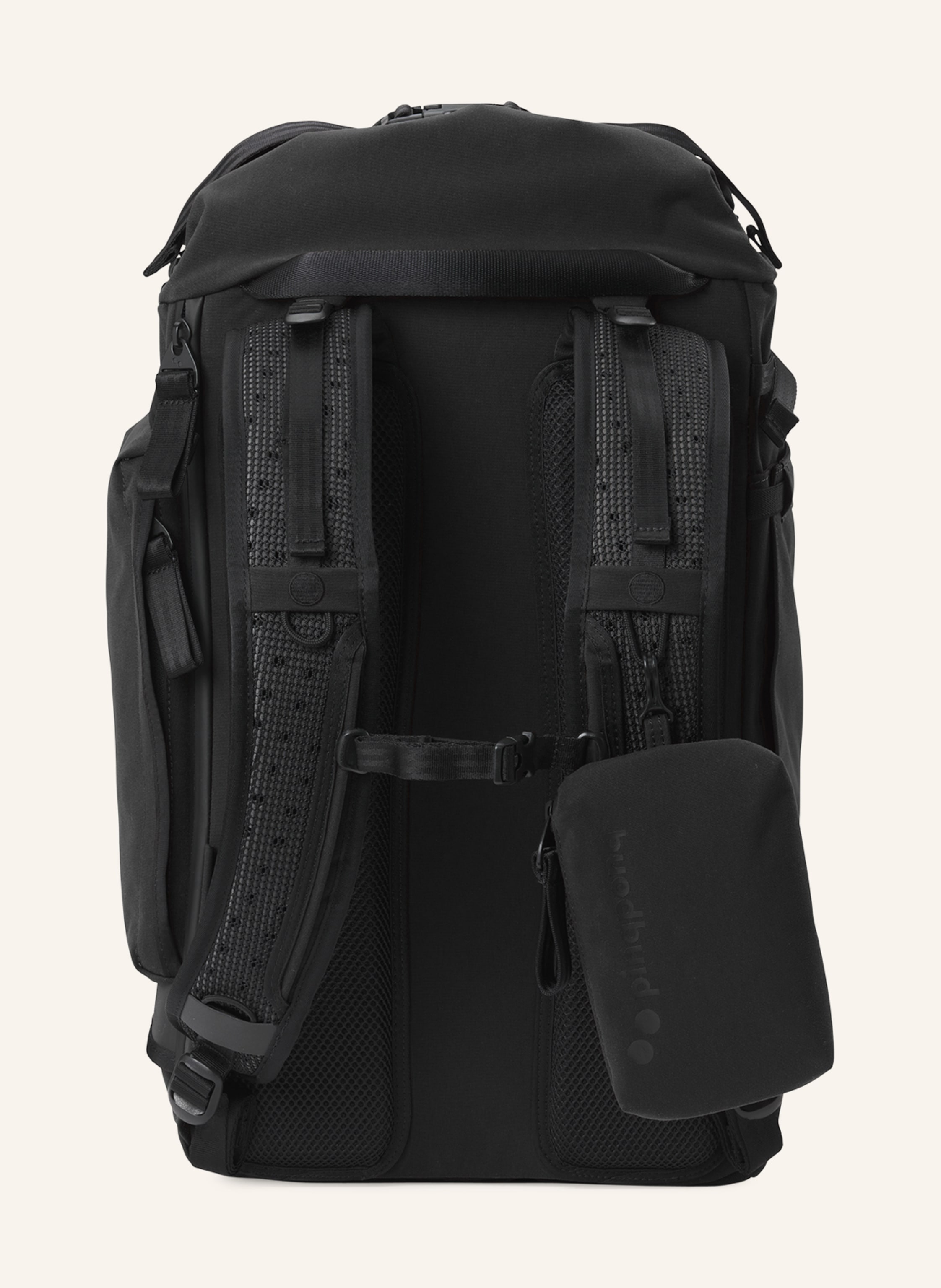 Thumbnail - Pinqponq Rucksack Komut Medium Mit Laptop-Fach schwarz