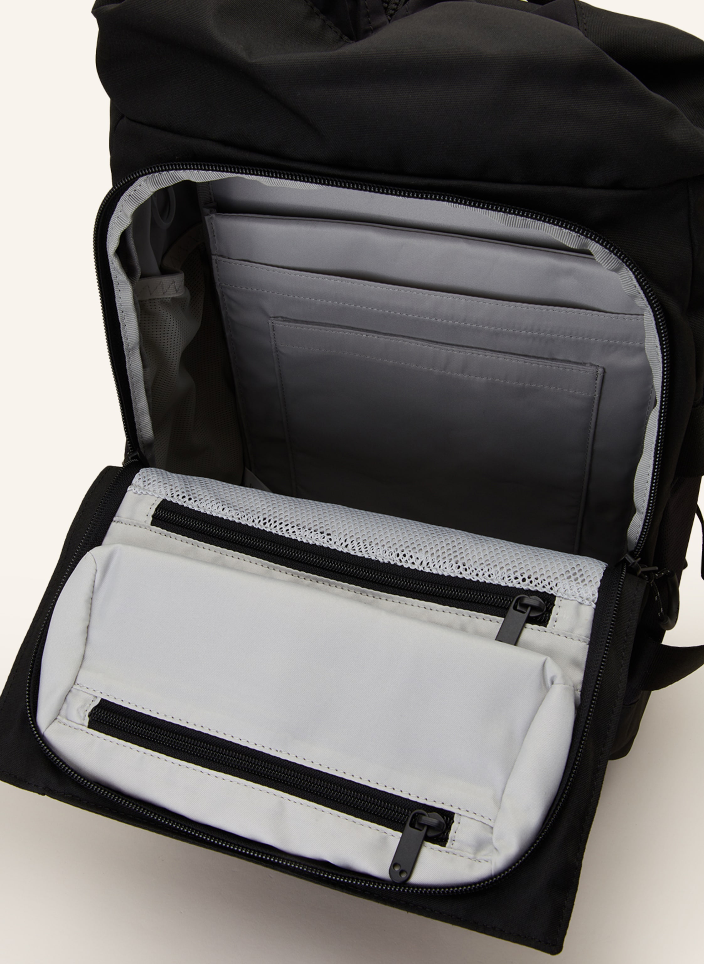 Thumbnail - Pinqponq Rucksack Blok Medium Mit Laptop-Fach schwarz