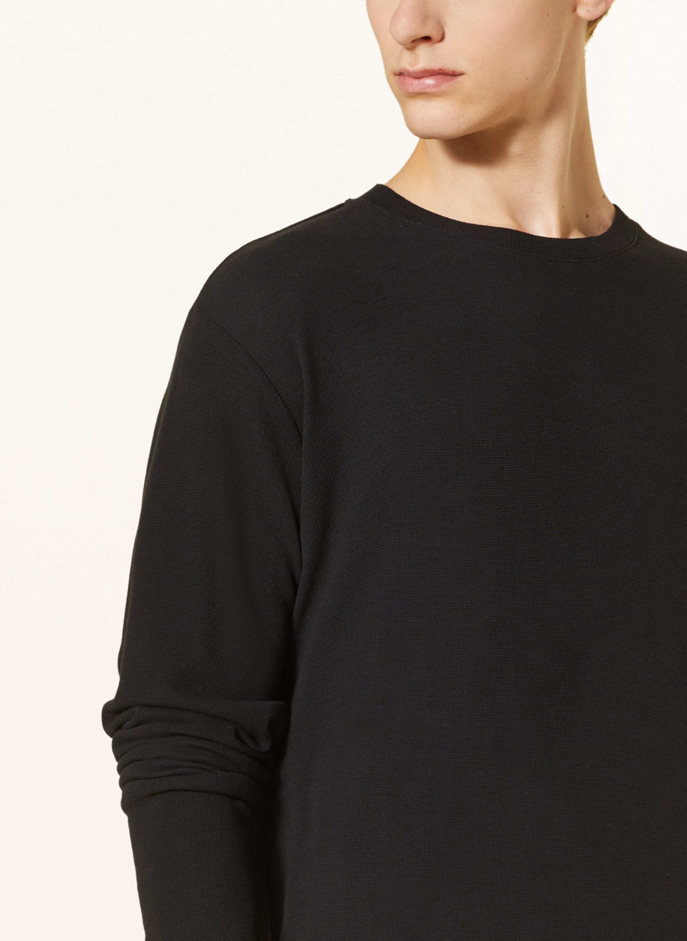Thumbnail - Nn.07 Longsleeve Clive schwarz