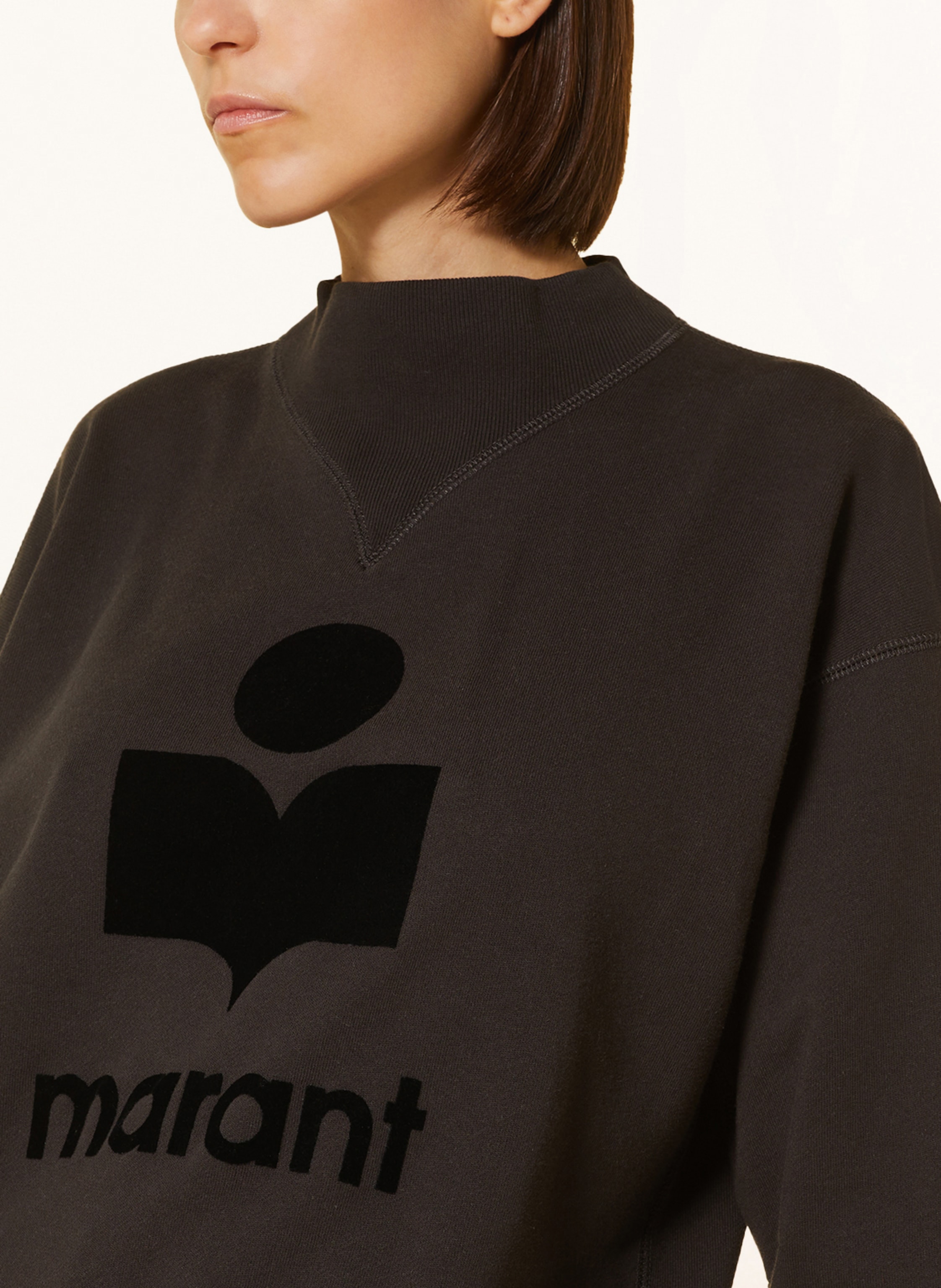 Thumbnail - Marant Étoile Sweatshirt Moby schwarz