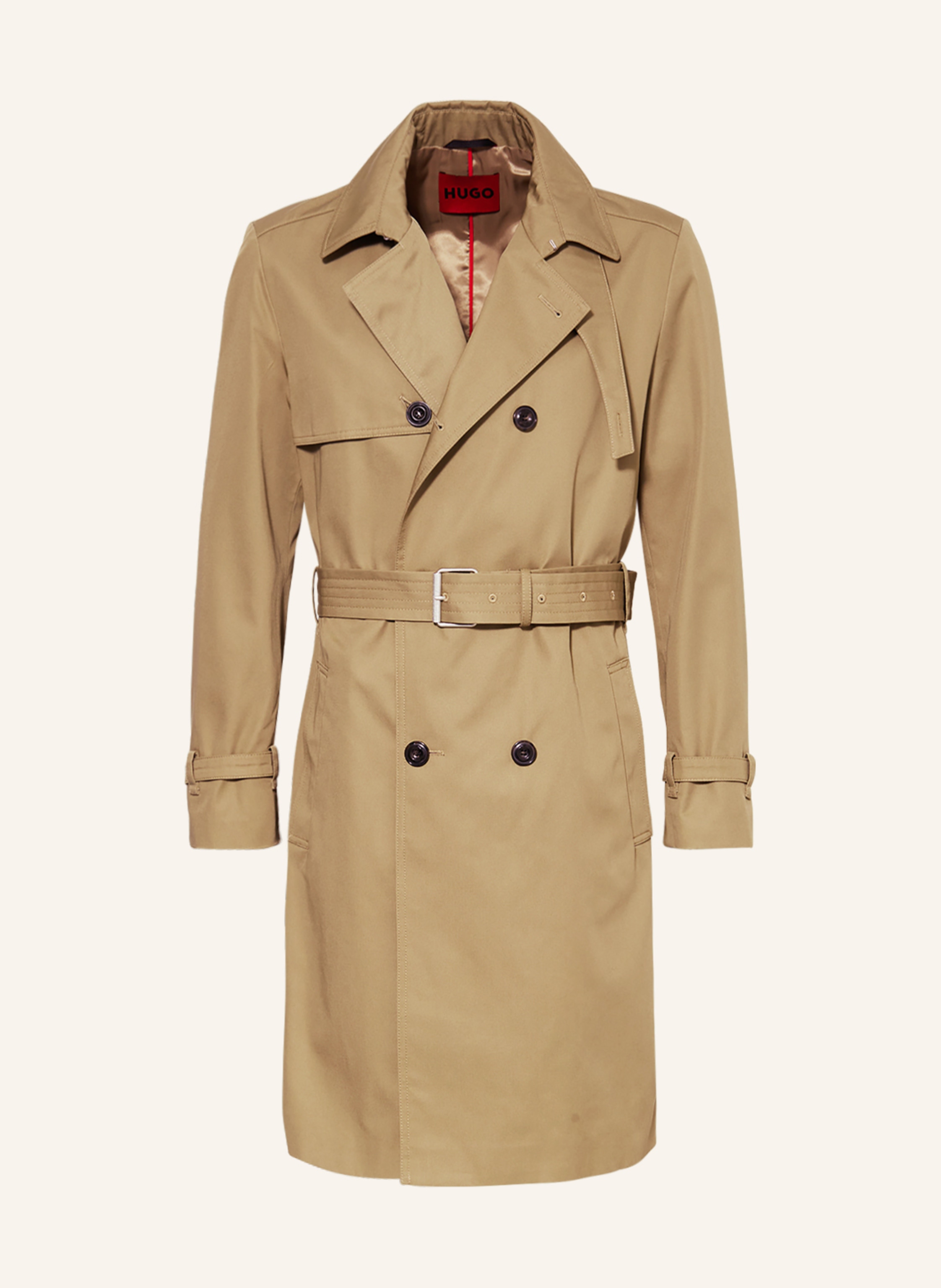 HUGO Trench coat MALUKS in light brown