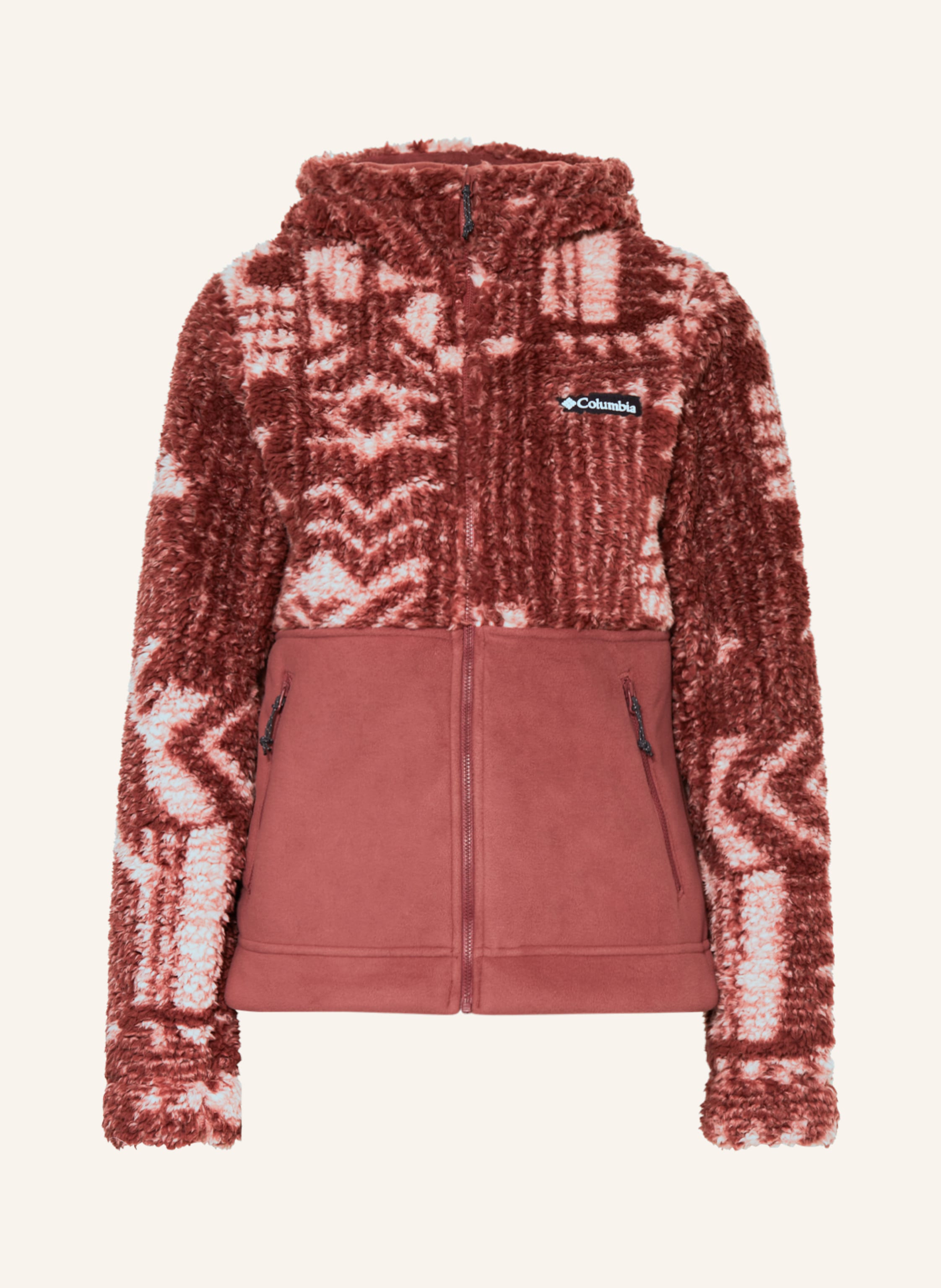 Light pink columbia best sale fleece