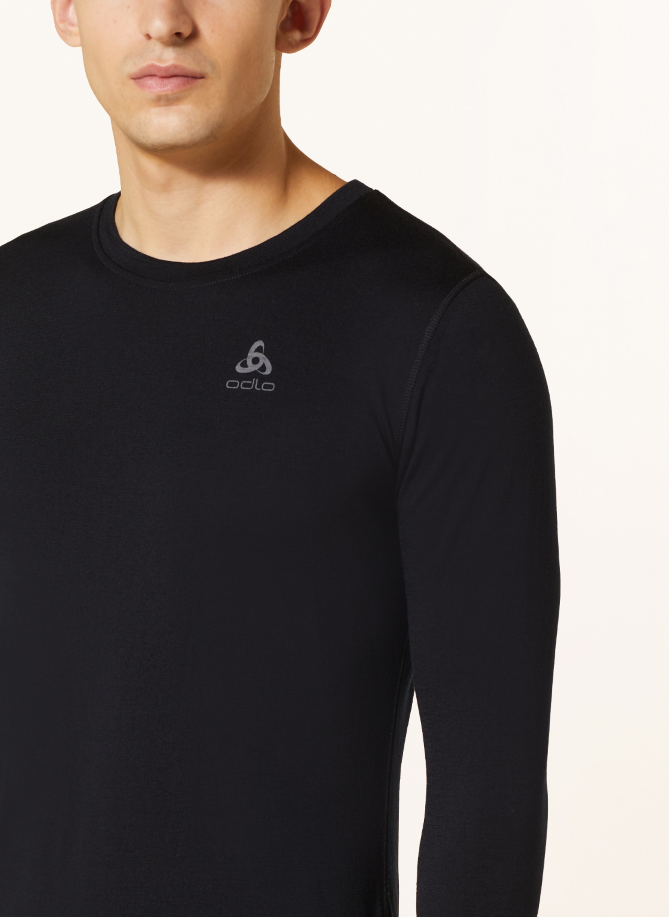 Thumbnail - Odlo Funktionswäsche-Shirt Active Warm Eco schwarz