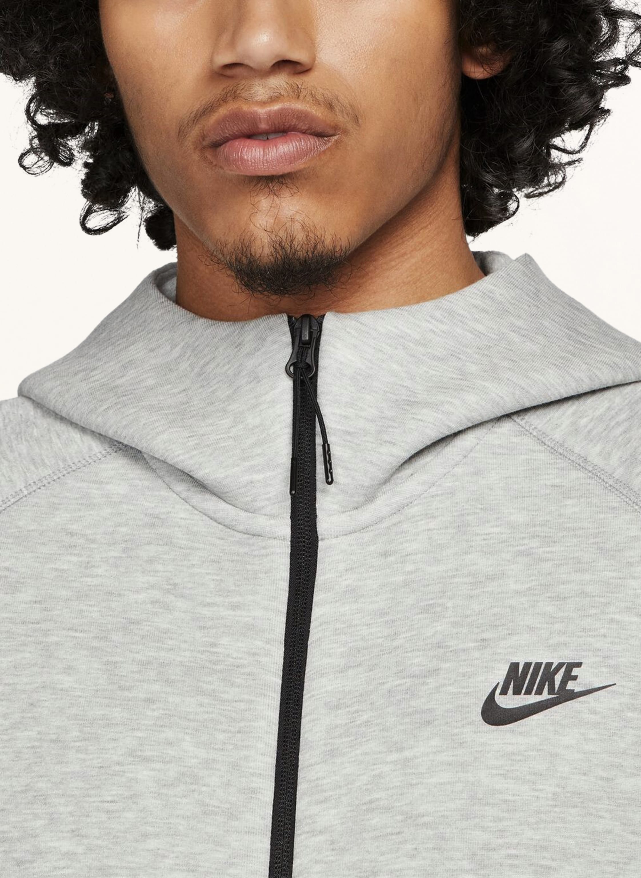 Thumbnail - Nike Sweatjacke Sportswear Tech Fleece Windrunner grau