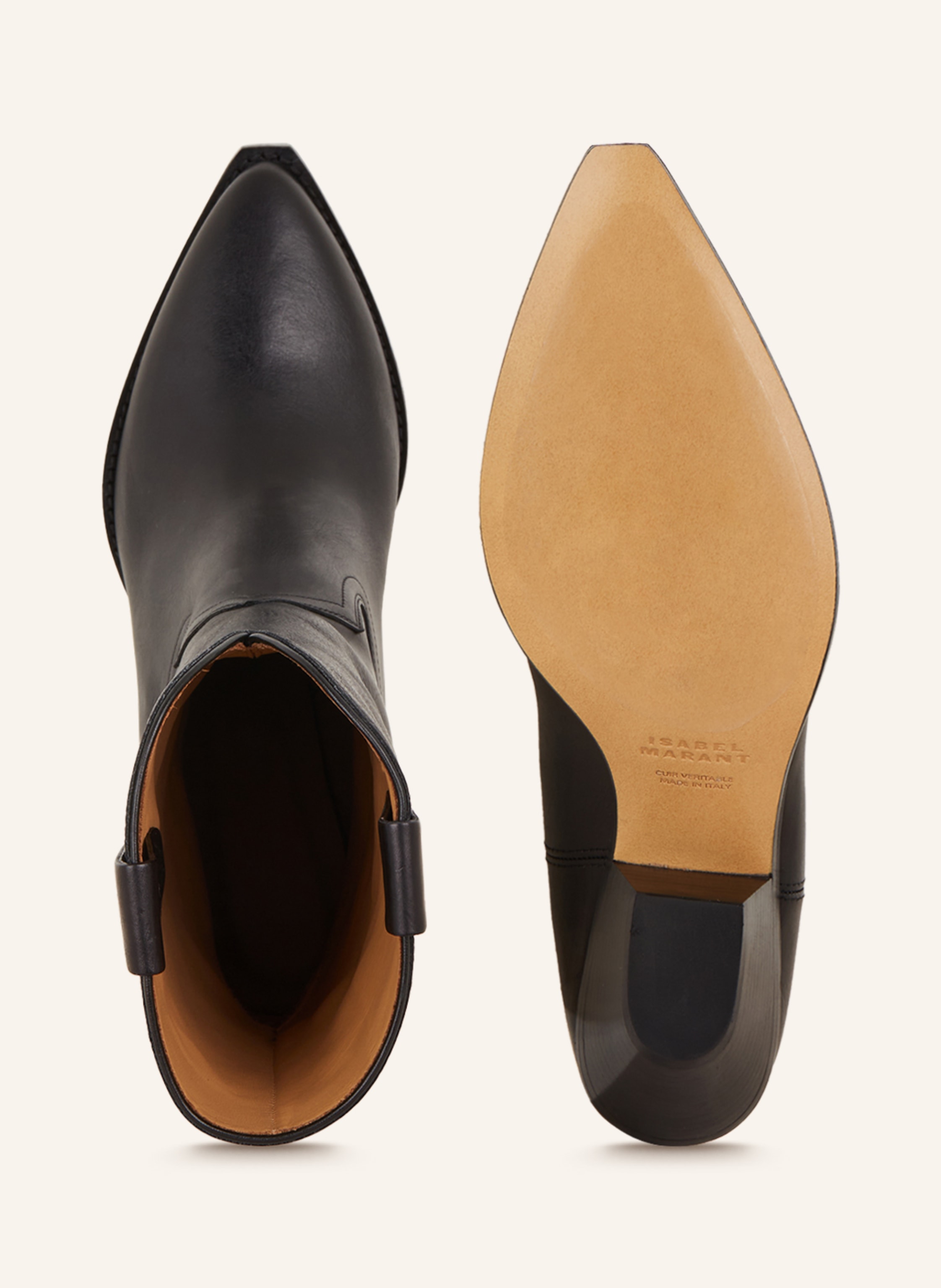 Thumbnail - Isabel Marant Cowboy Boots Dahope schwarz