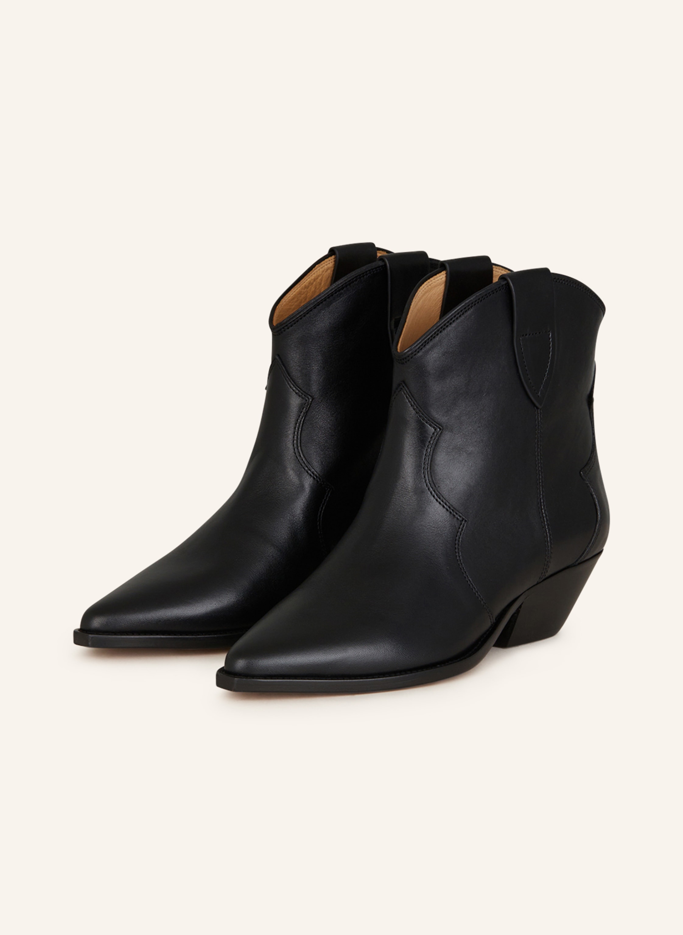 ISABEL MARANT Cowboy boots DEWINA in black