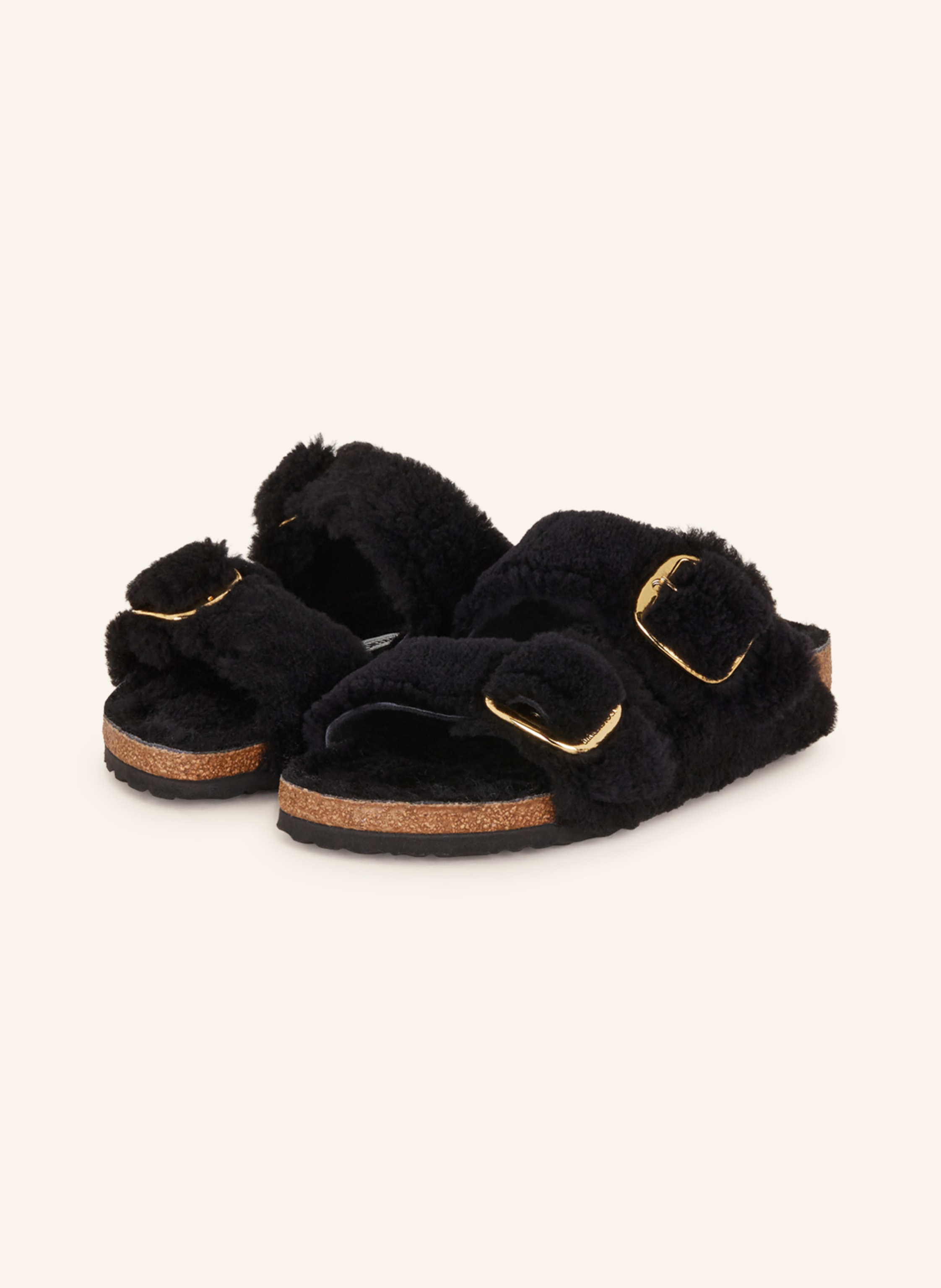 BIRKENSTOCK Slides ARIZONA BIG BUCKLE in black