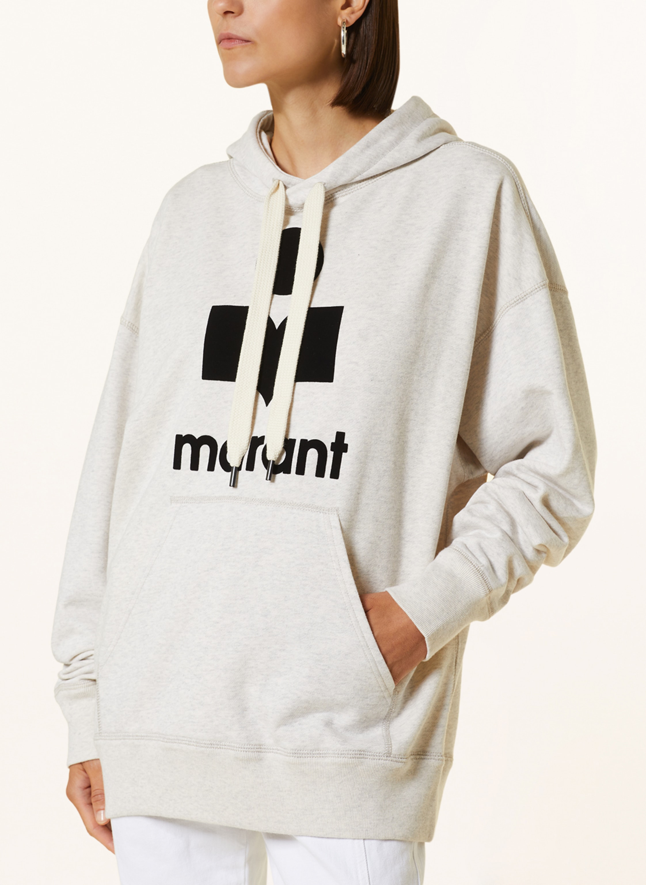 Thumbnail - Marant Étoile Hoodie Mansel weiss