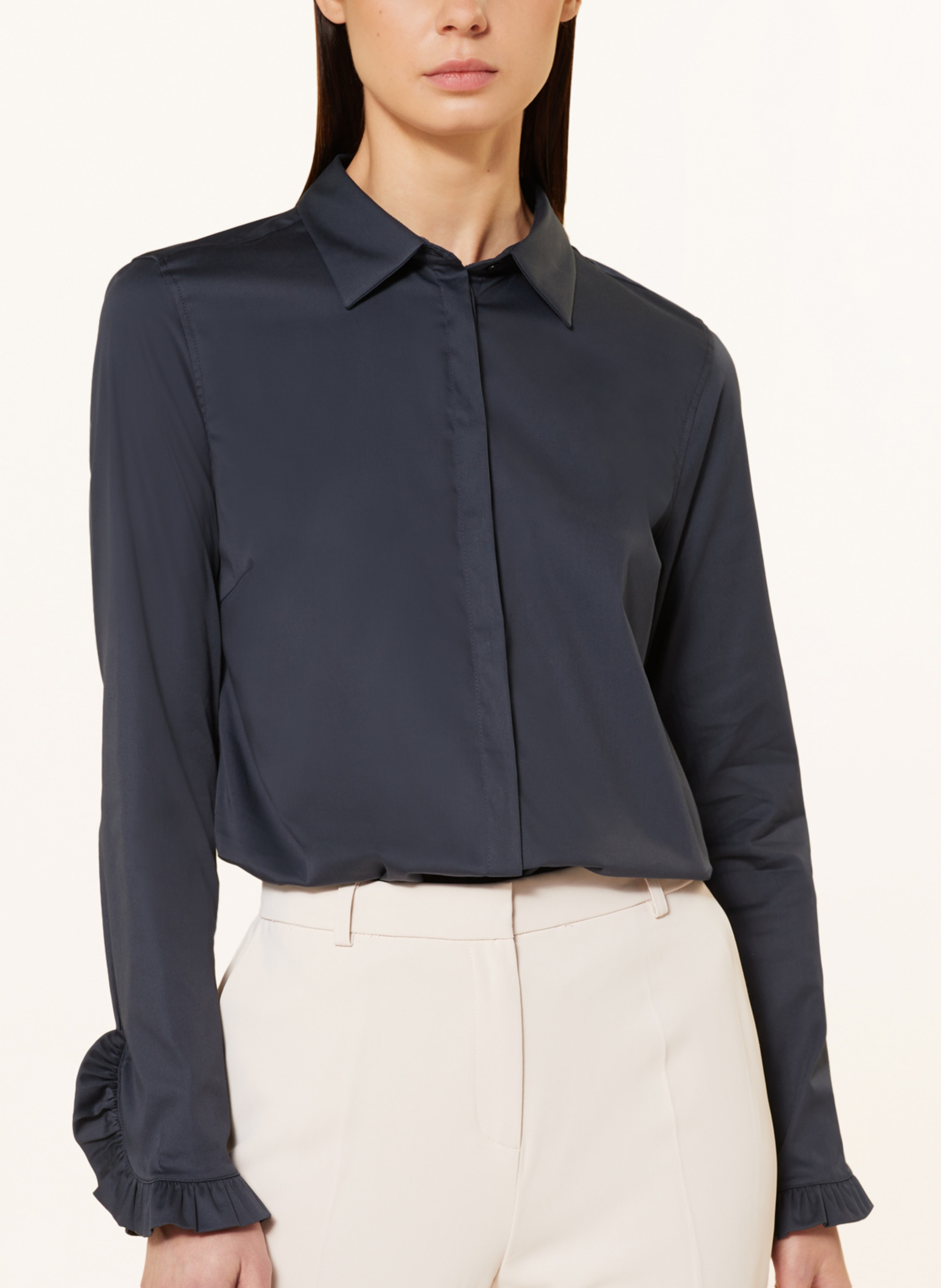 Thumbnail - Mos Mosh Hemdbluse Mmmattie blau