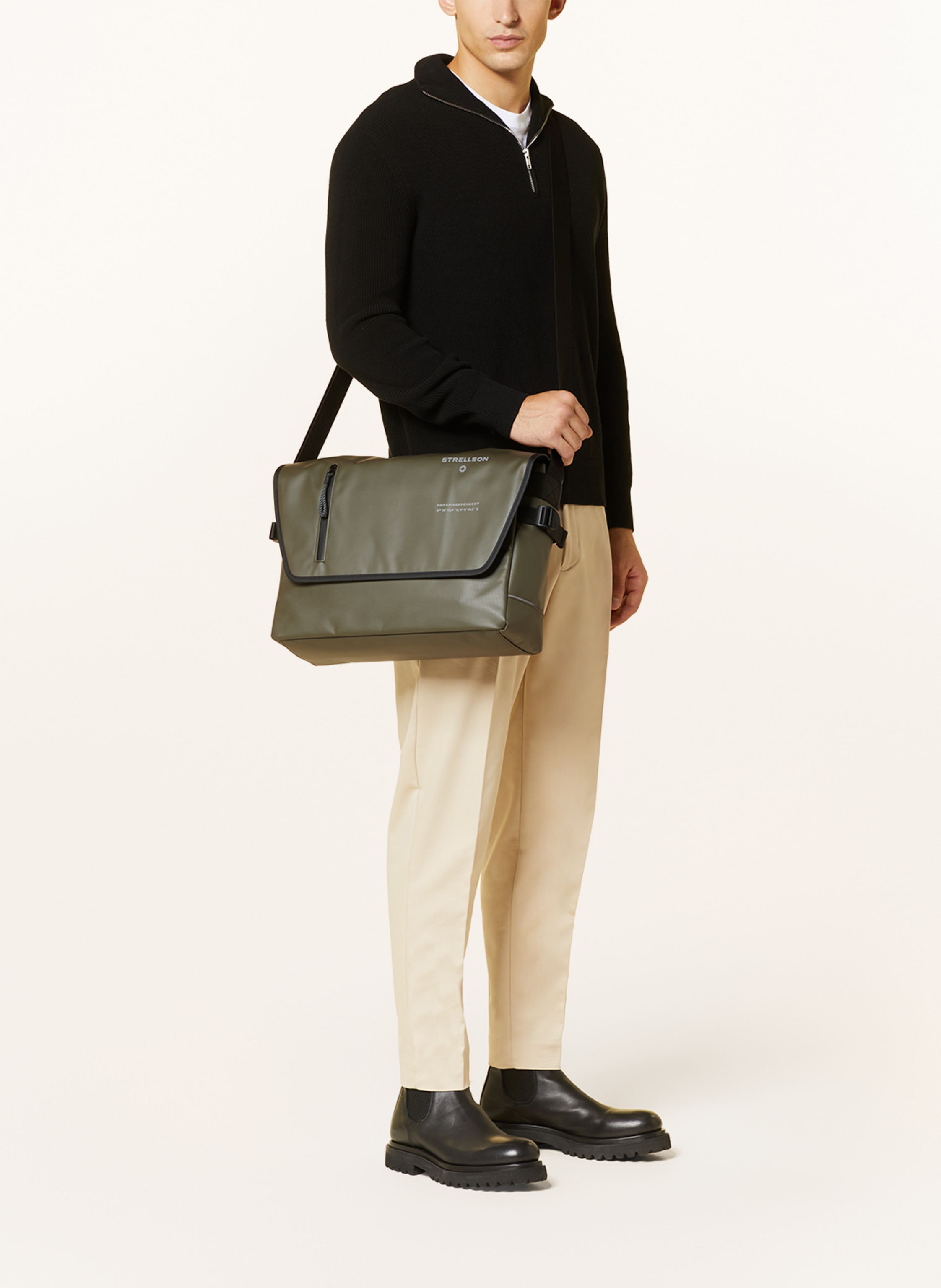 Thumbnail - Strellson Laptop-Tasche Stockwell 2.0 Dorian gruen