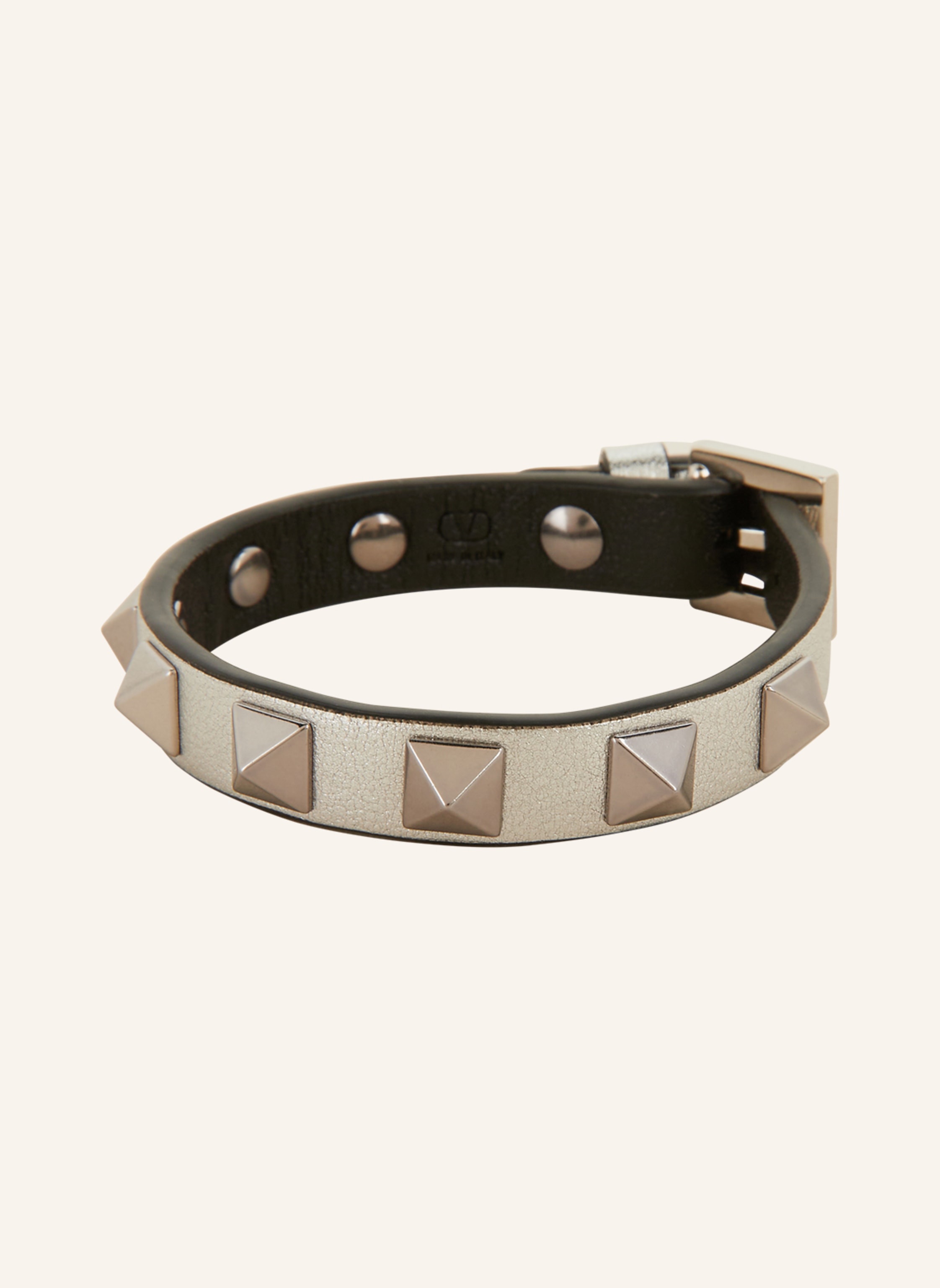 Valentino Garavani VLogo Leather Bracelet - Farfetch