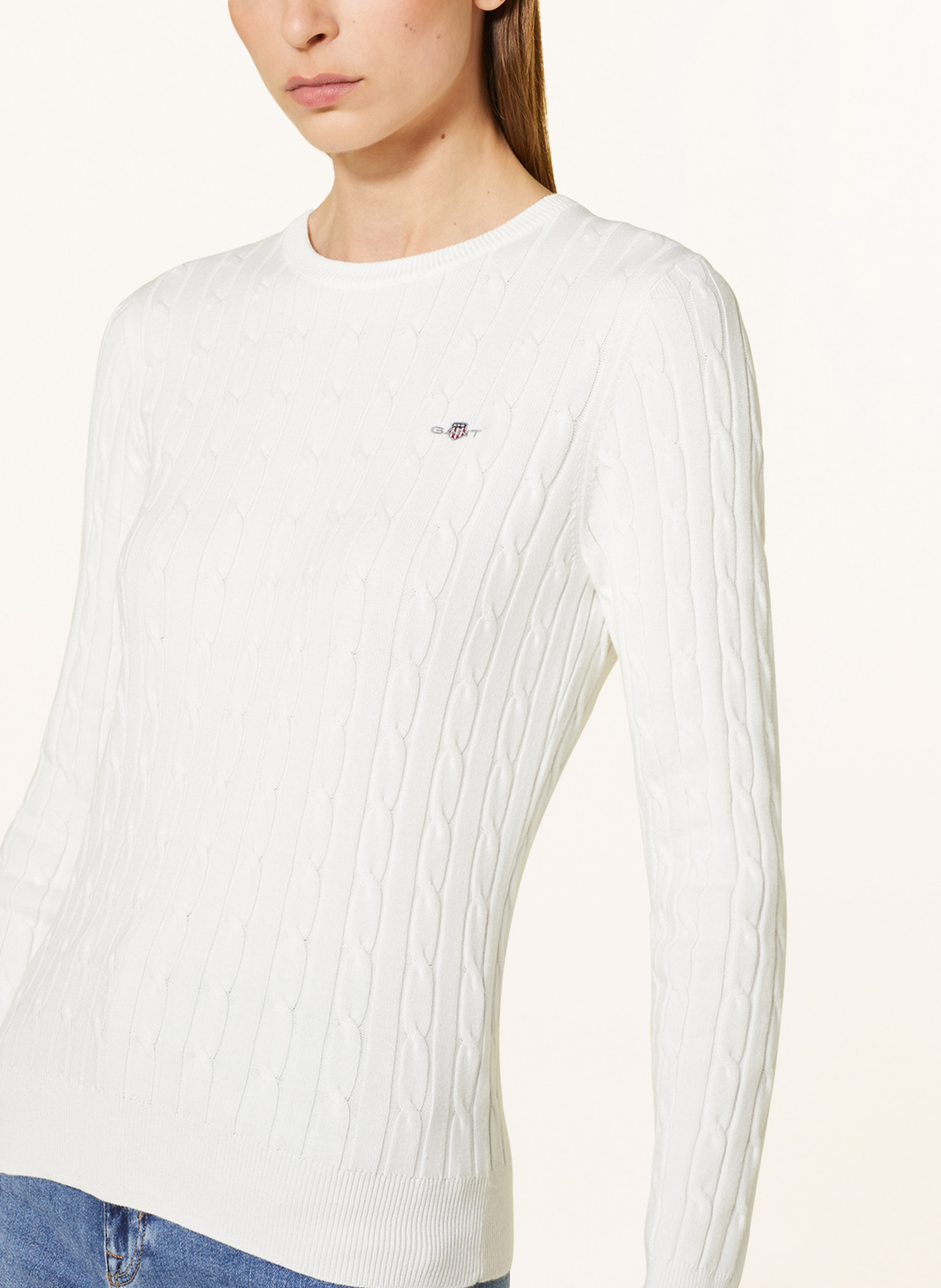 Thumbnail - Gant Pullover weiss