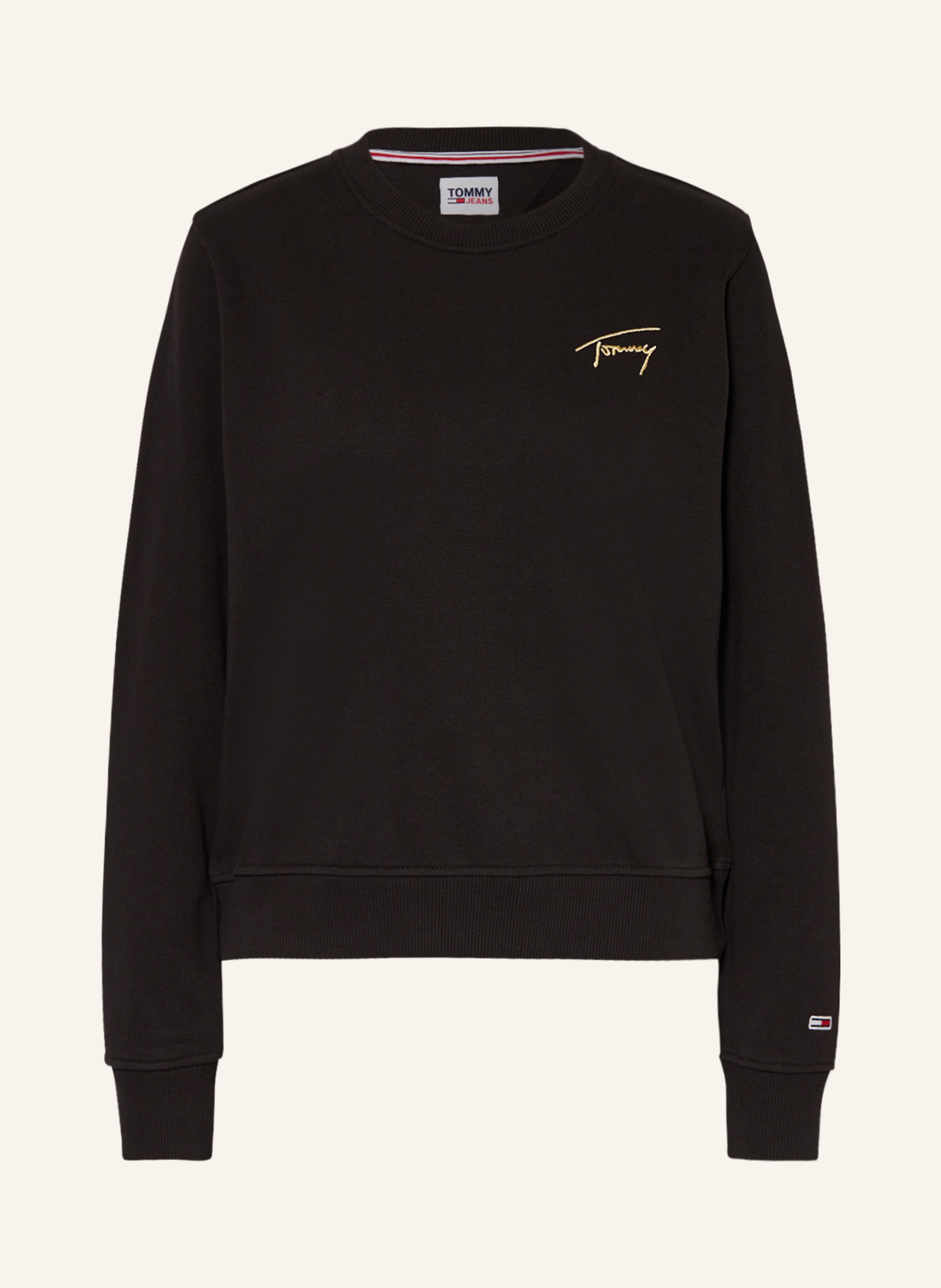 TOMMY JEANS Sweatshirt in black