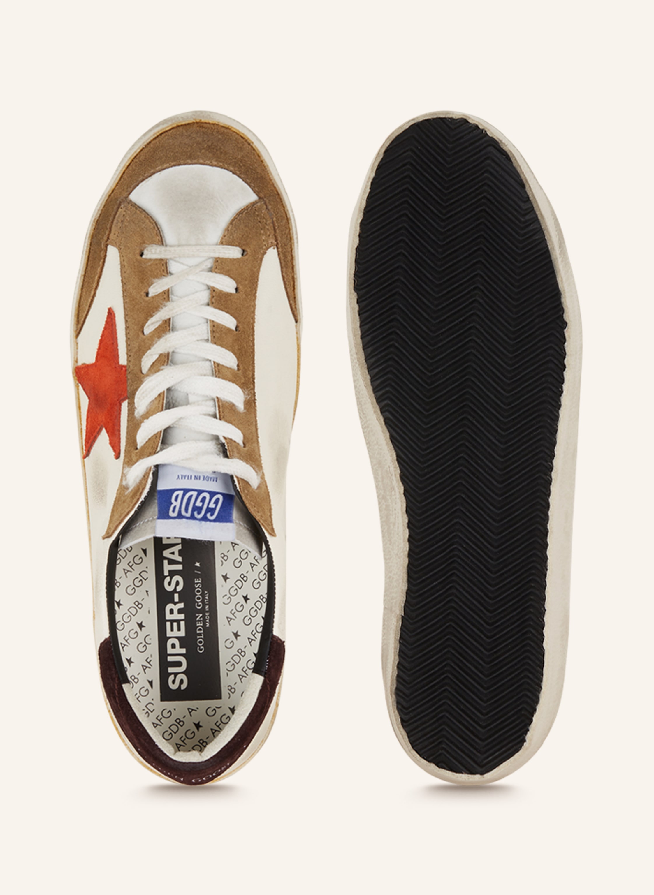 Thumbnail - Golden Goose Sneaker Super-Star weiss