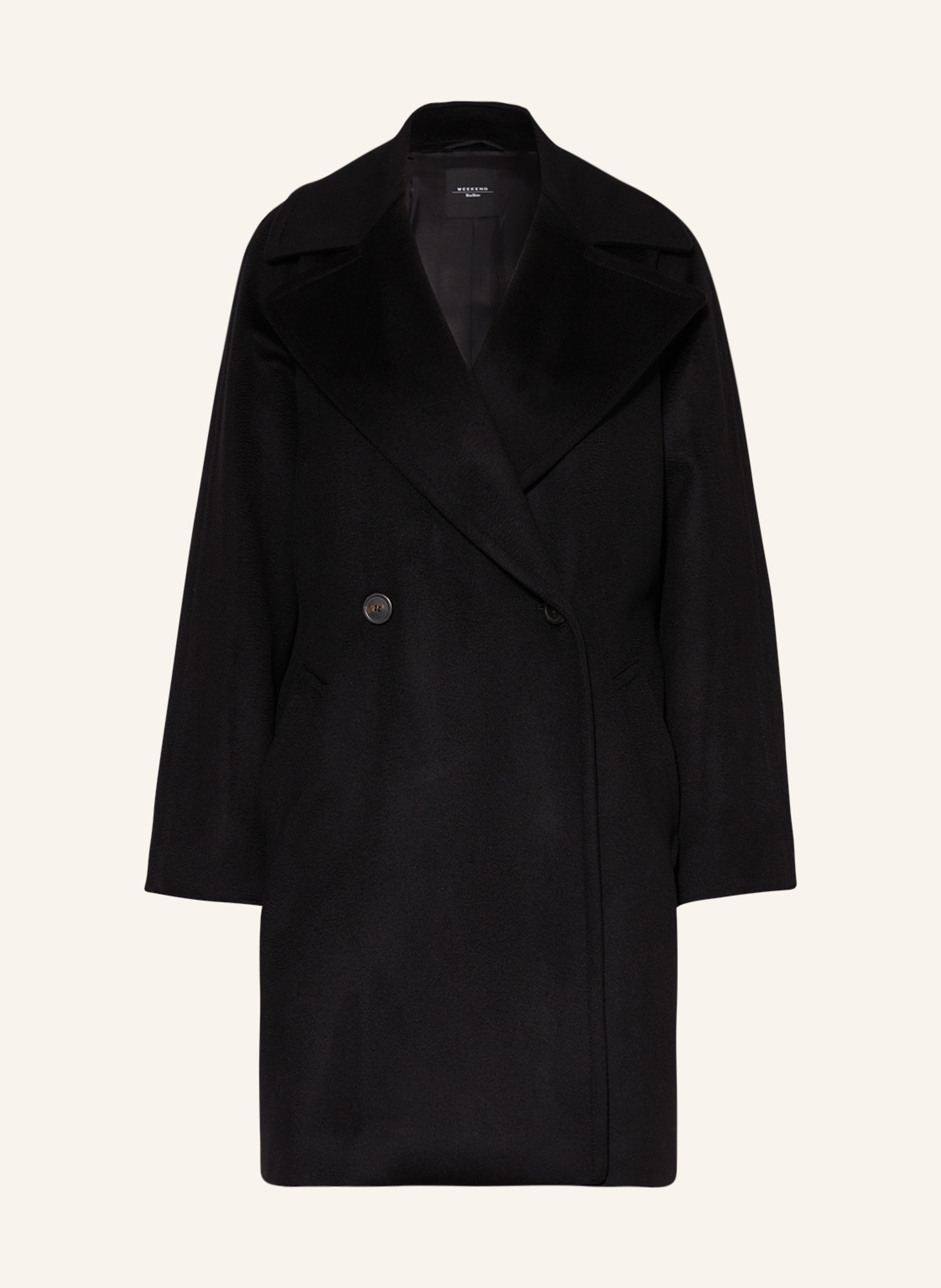 Black Rovo coat, Weekend Max Mara