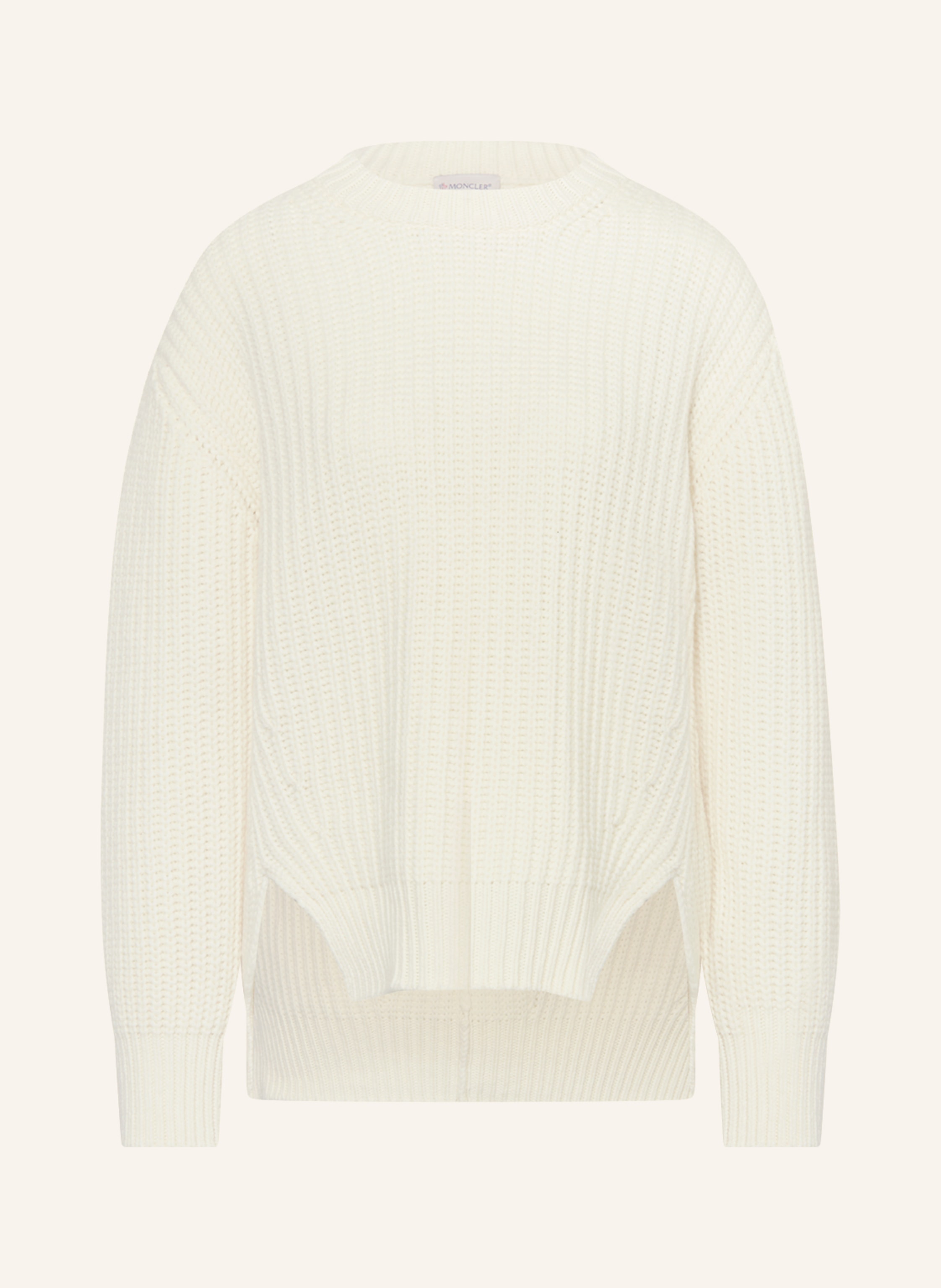 White sales moncler sweater