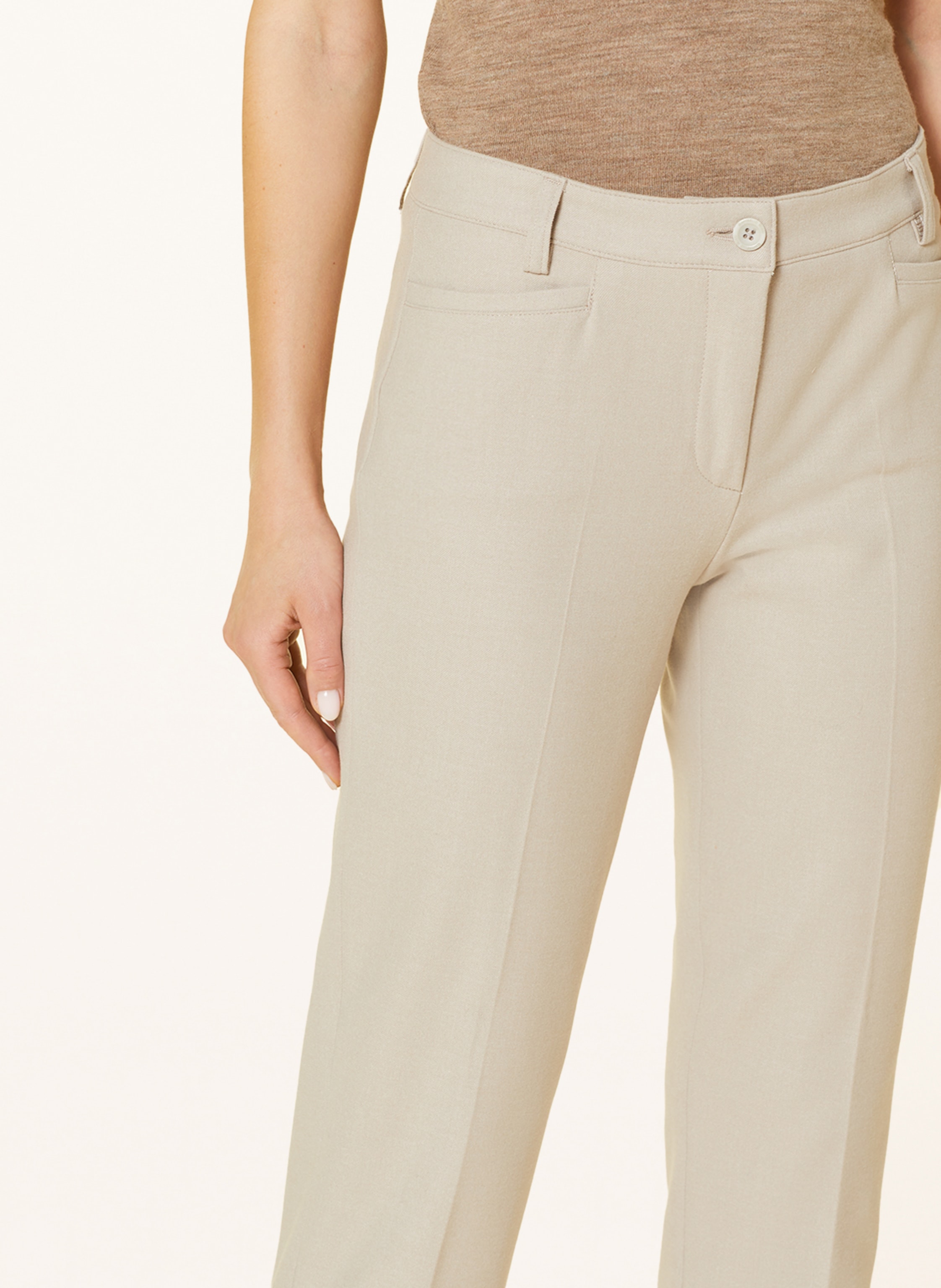 Thumbnail - Raffaello Rossi Flanellhose Ute beige