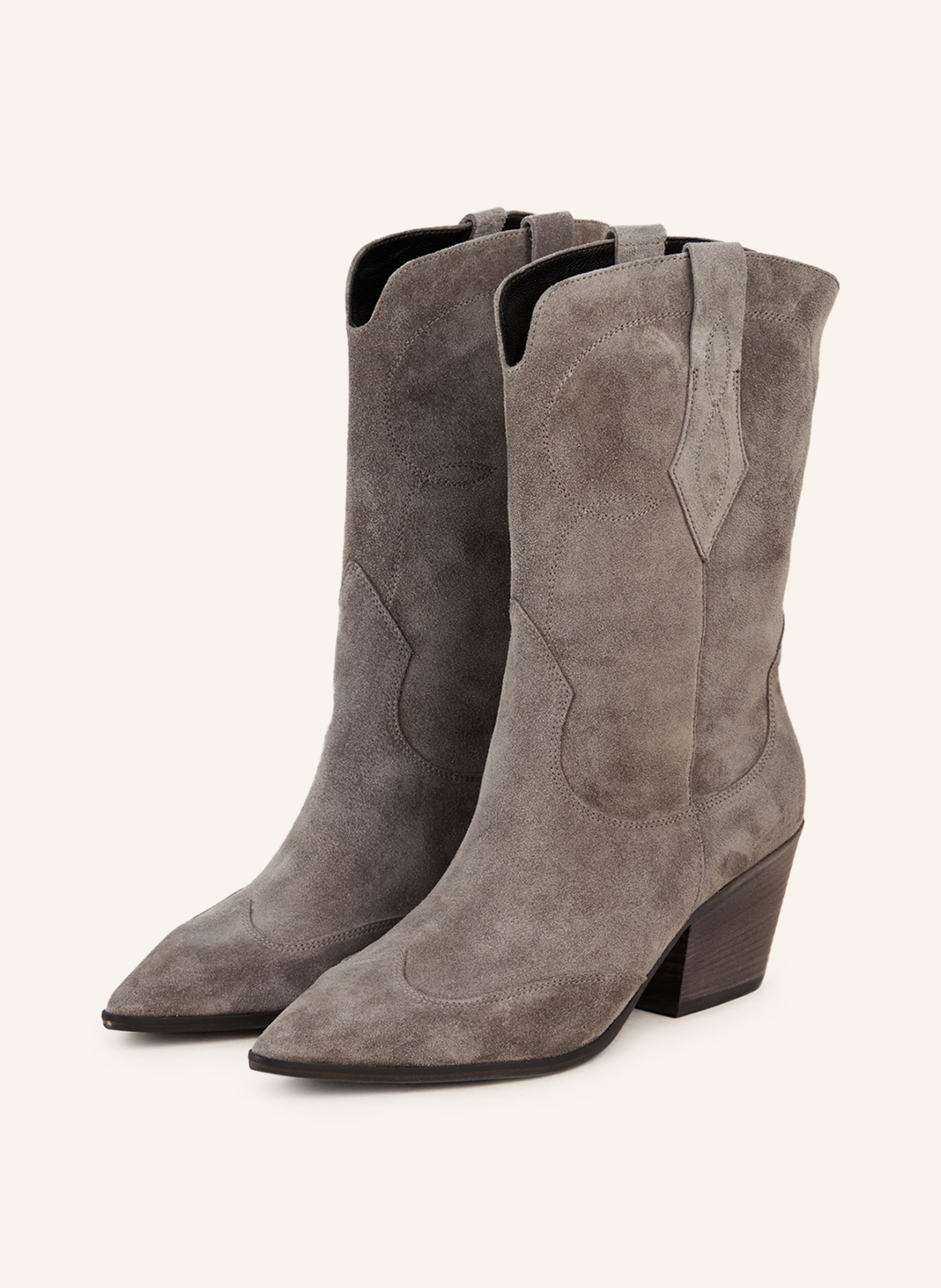 KENNEL & SCHMENGER Cowboy Boots DALLAS in grau