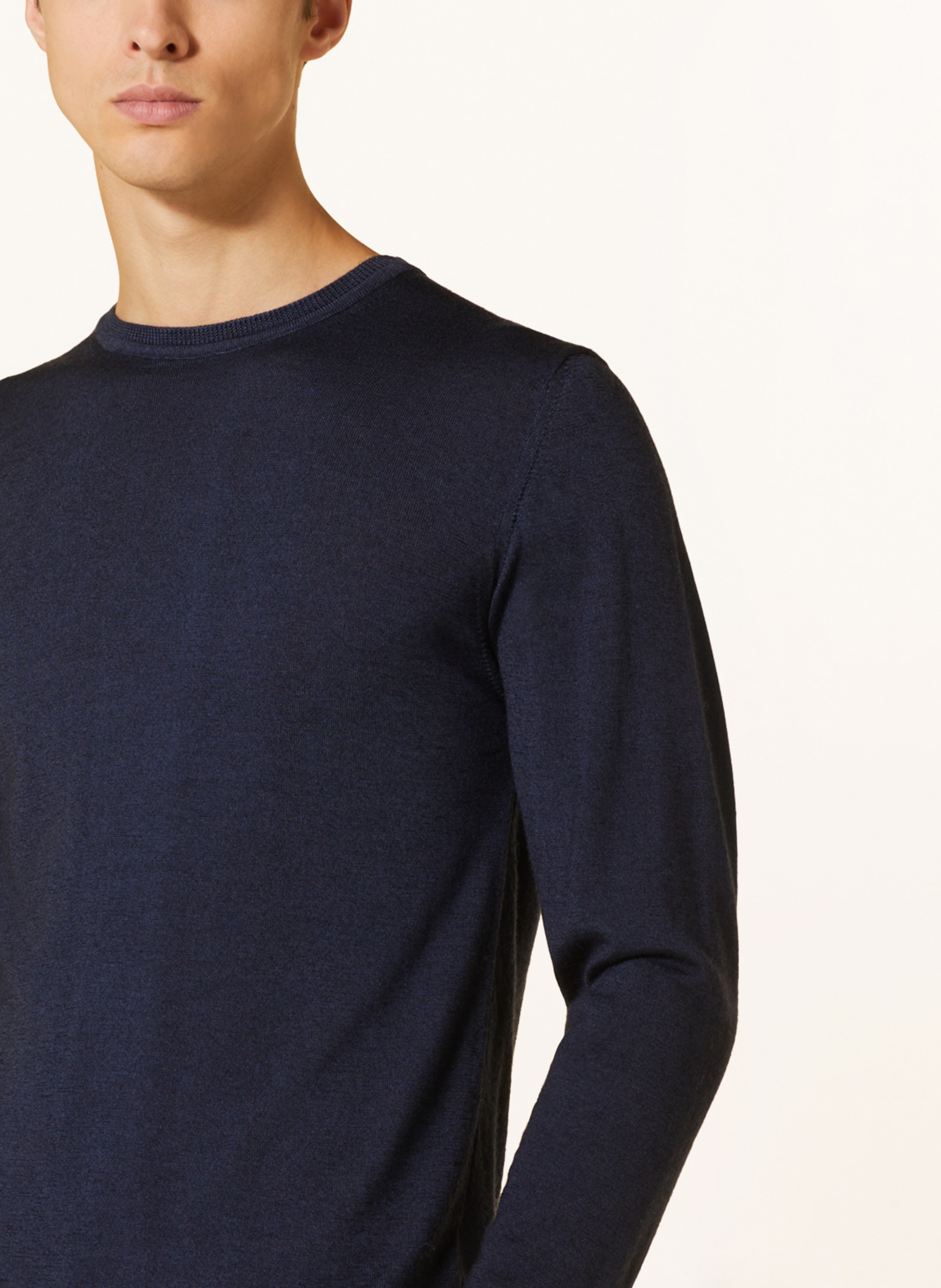 Thumbnail - Daniele Fiesoli Pullover Aus Merinowolle blau