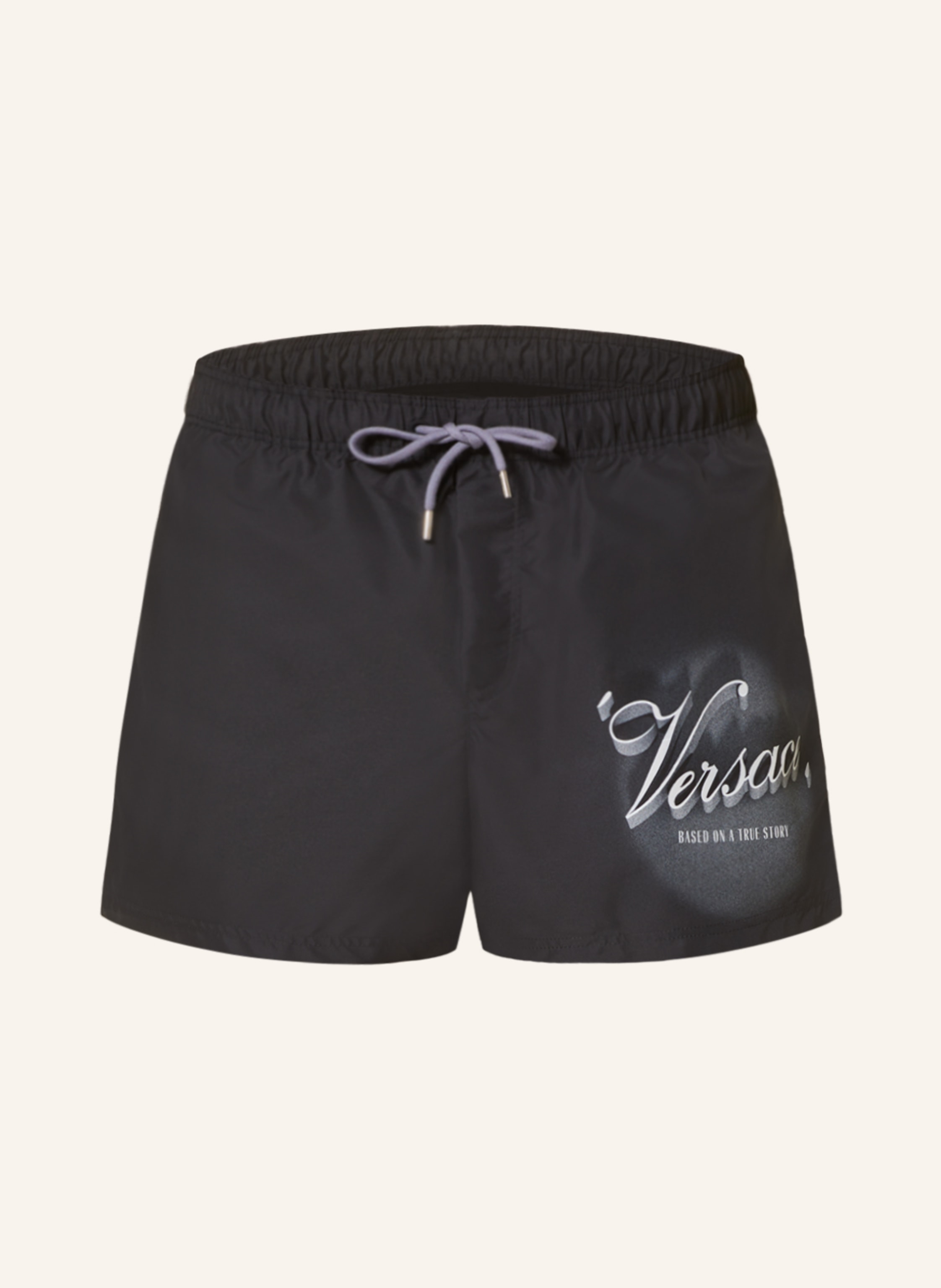 Versace black swim shorts cheap