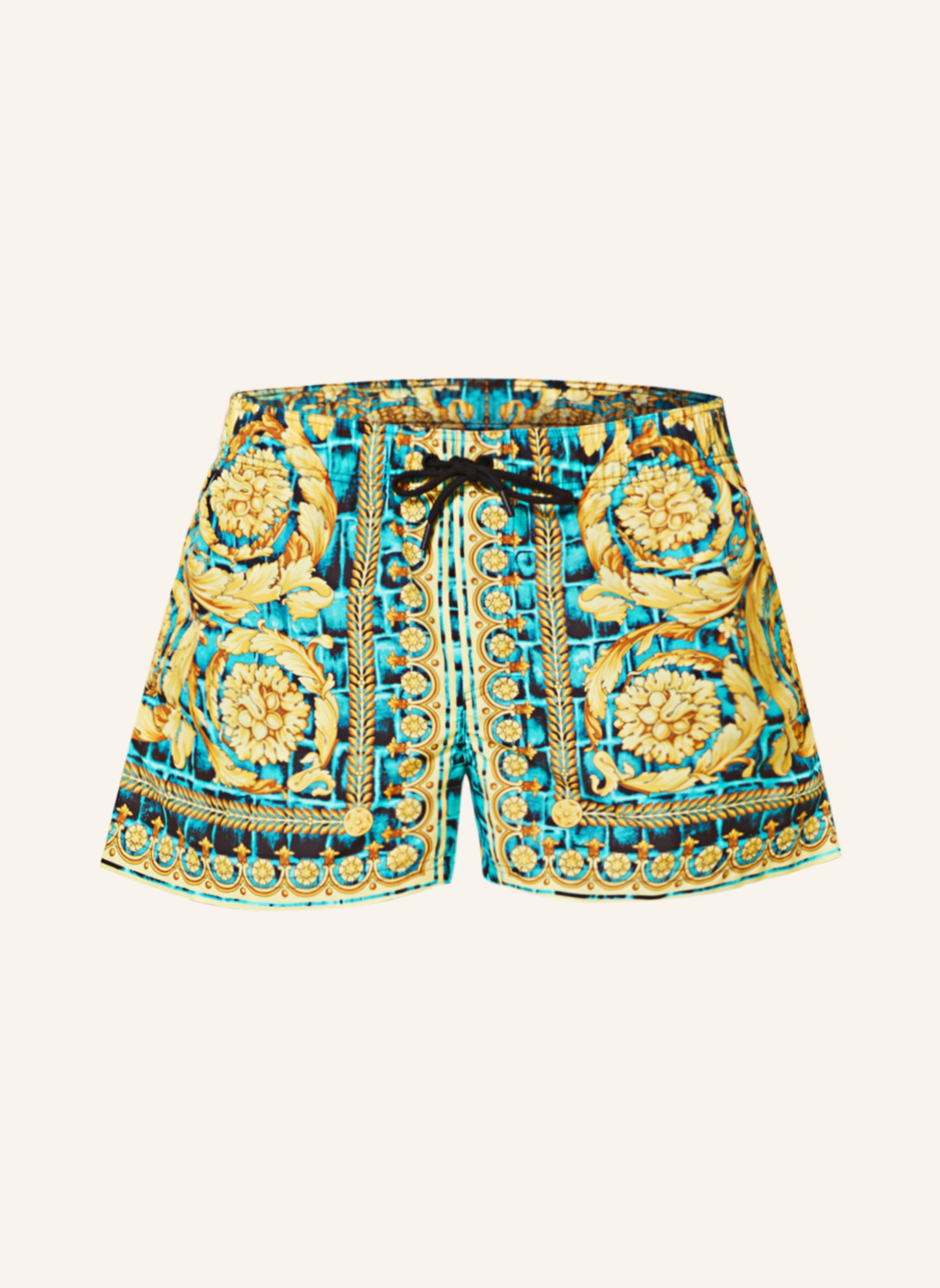 Green versace hot sale swim shorts