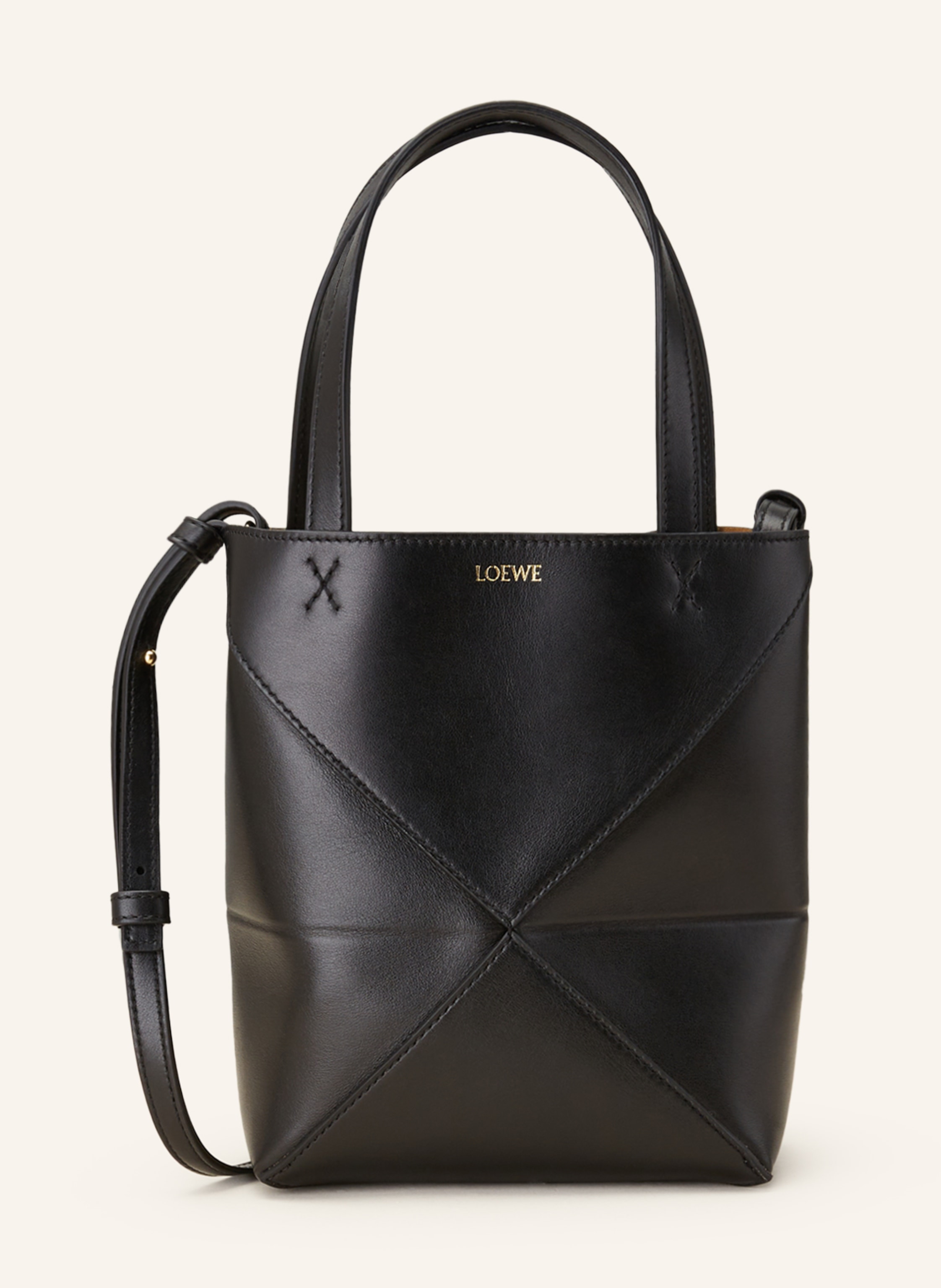 Loewe Puzzle Tote — Schwarz
