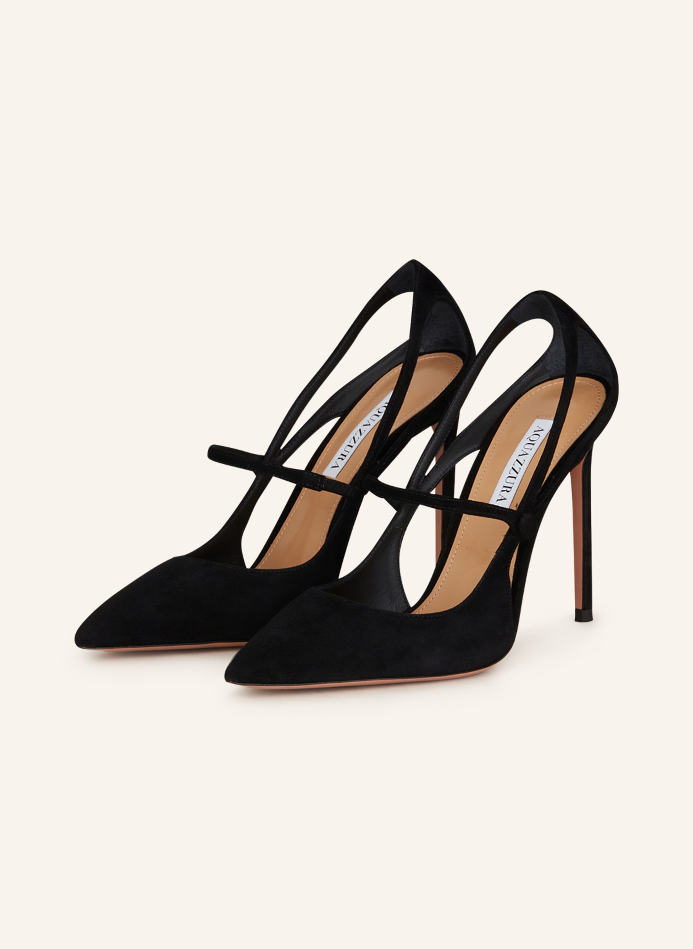 Aquazzura black hotsell heels