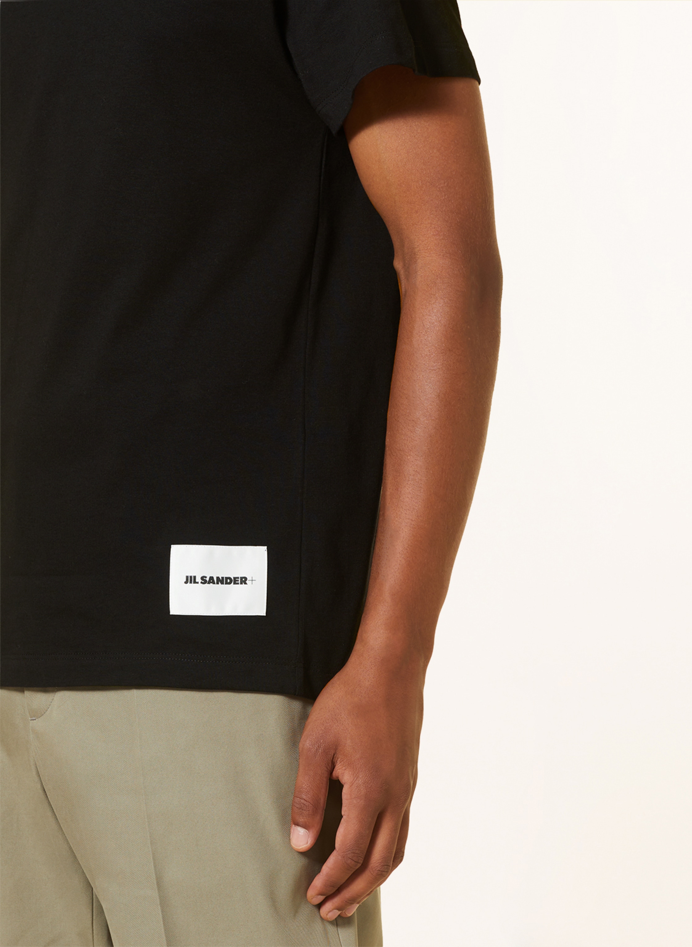 Thumbnail - Jil Sander 3er-Pack T-Shirts schwarz