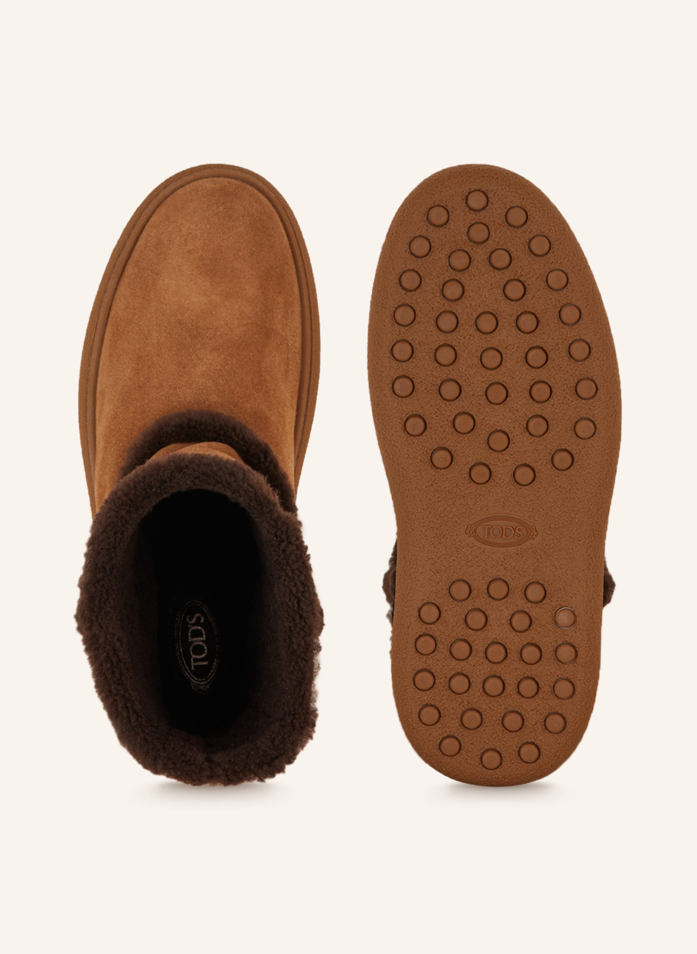 Thumbnail - Tod's Plateau-Boots braun