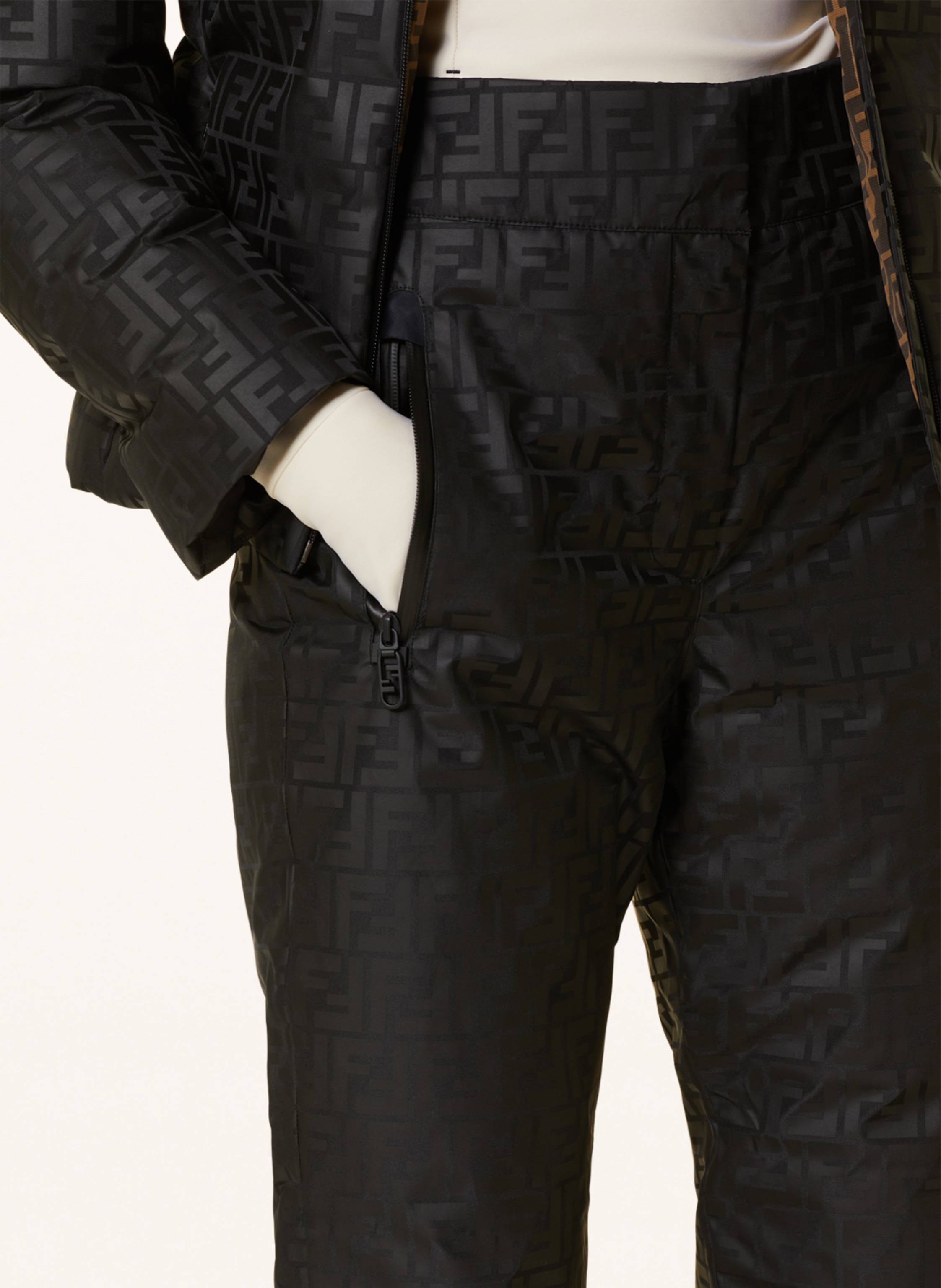 Fendi Skihose schwarz – Bild 2