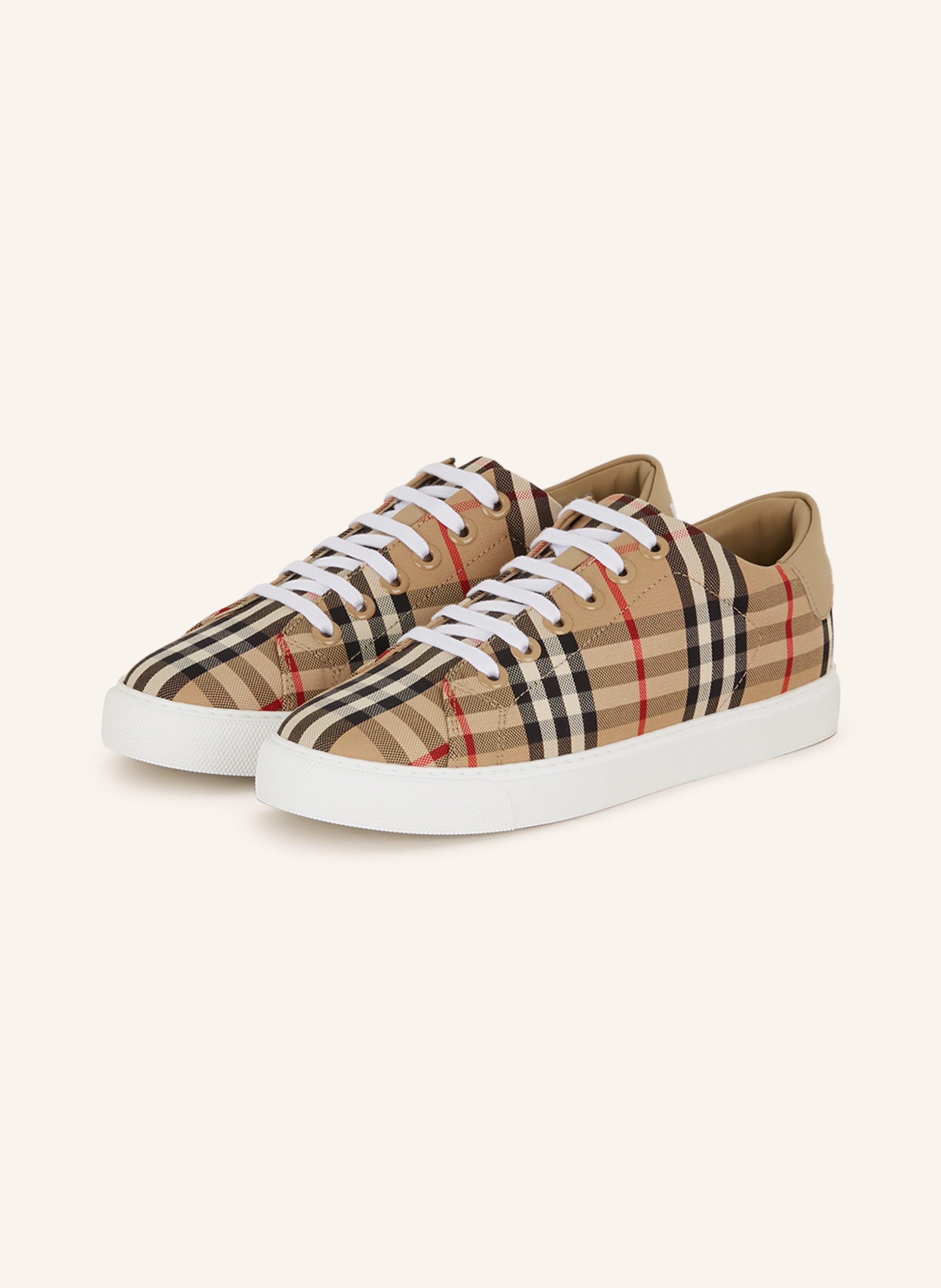 Burberry canvas sneakers shop