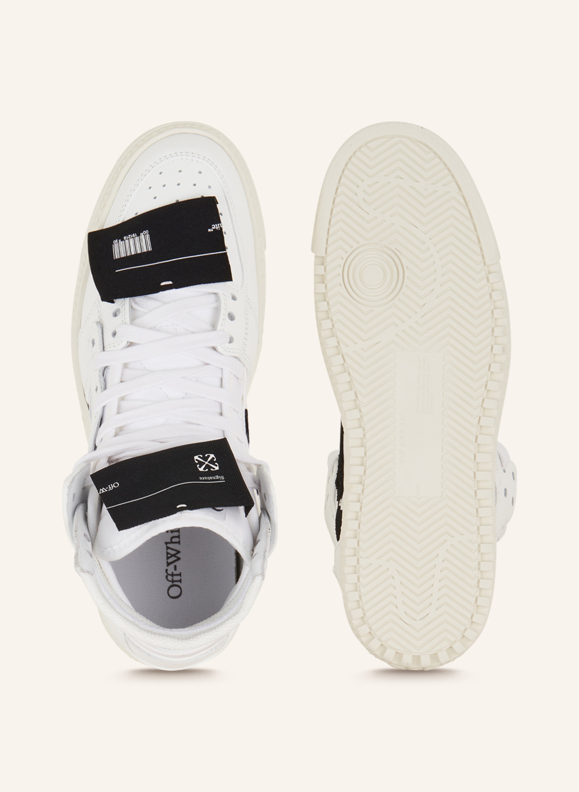 Off-White Hightop-Sneaker 3.0 Off Court weiss – Bild 2