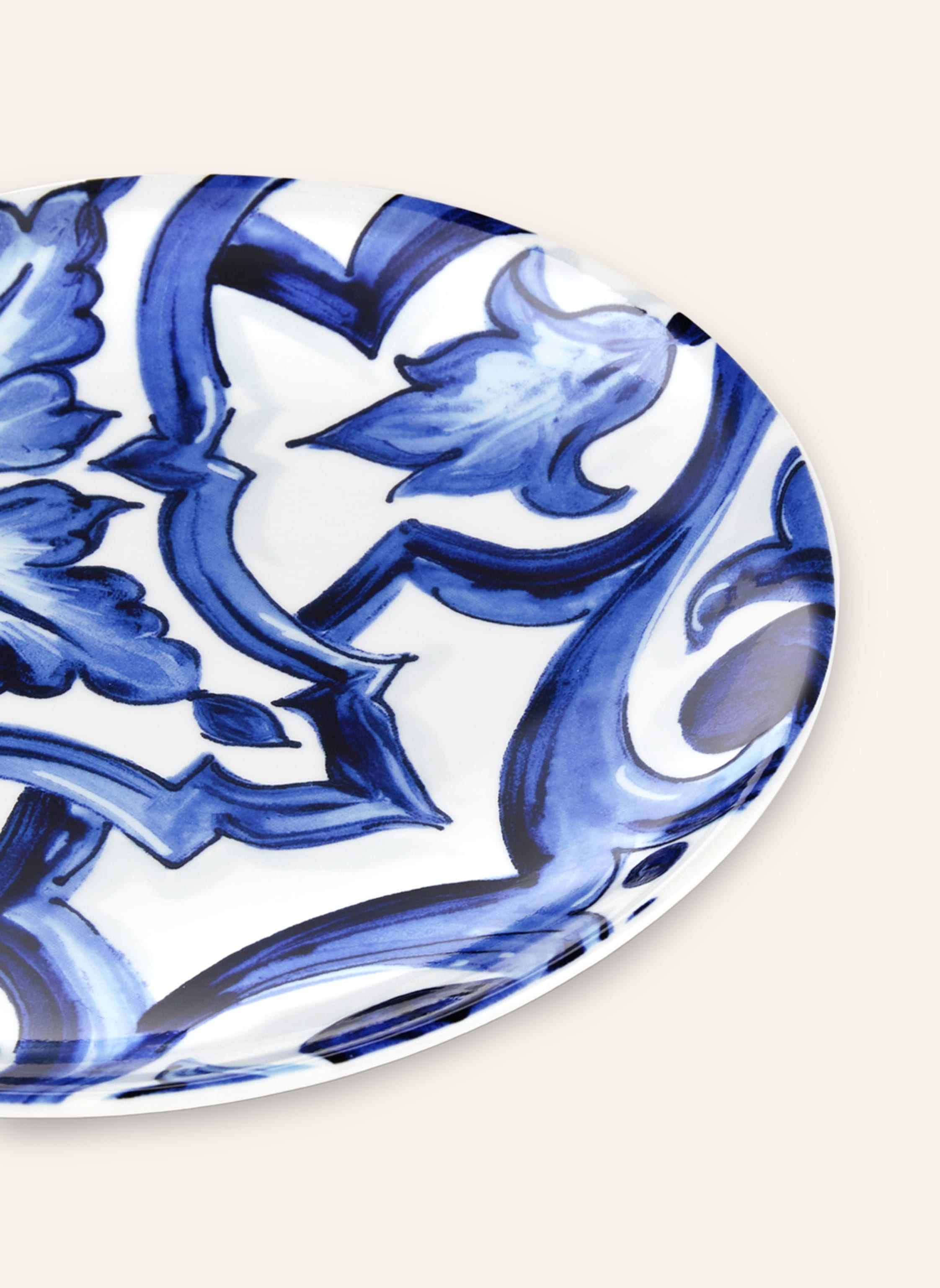 Thumbnail - Dolce & Gabbana Casa 2er-Set Desserteller blau