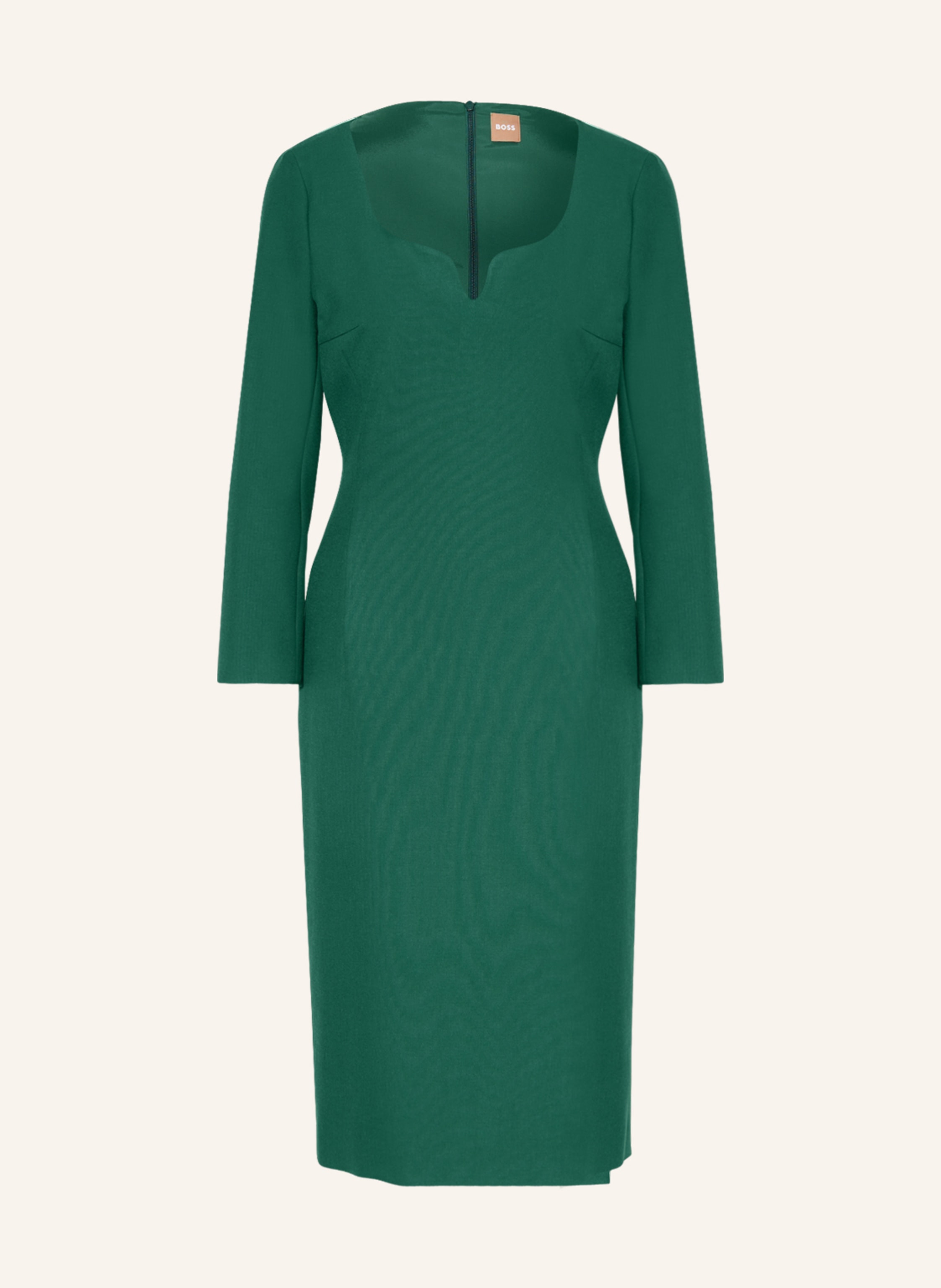 Boss hotsell green dress