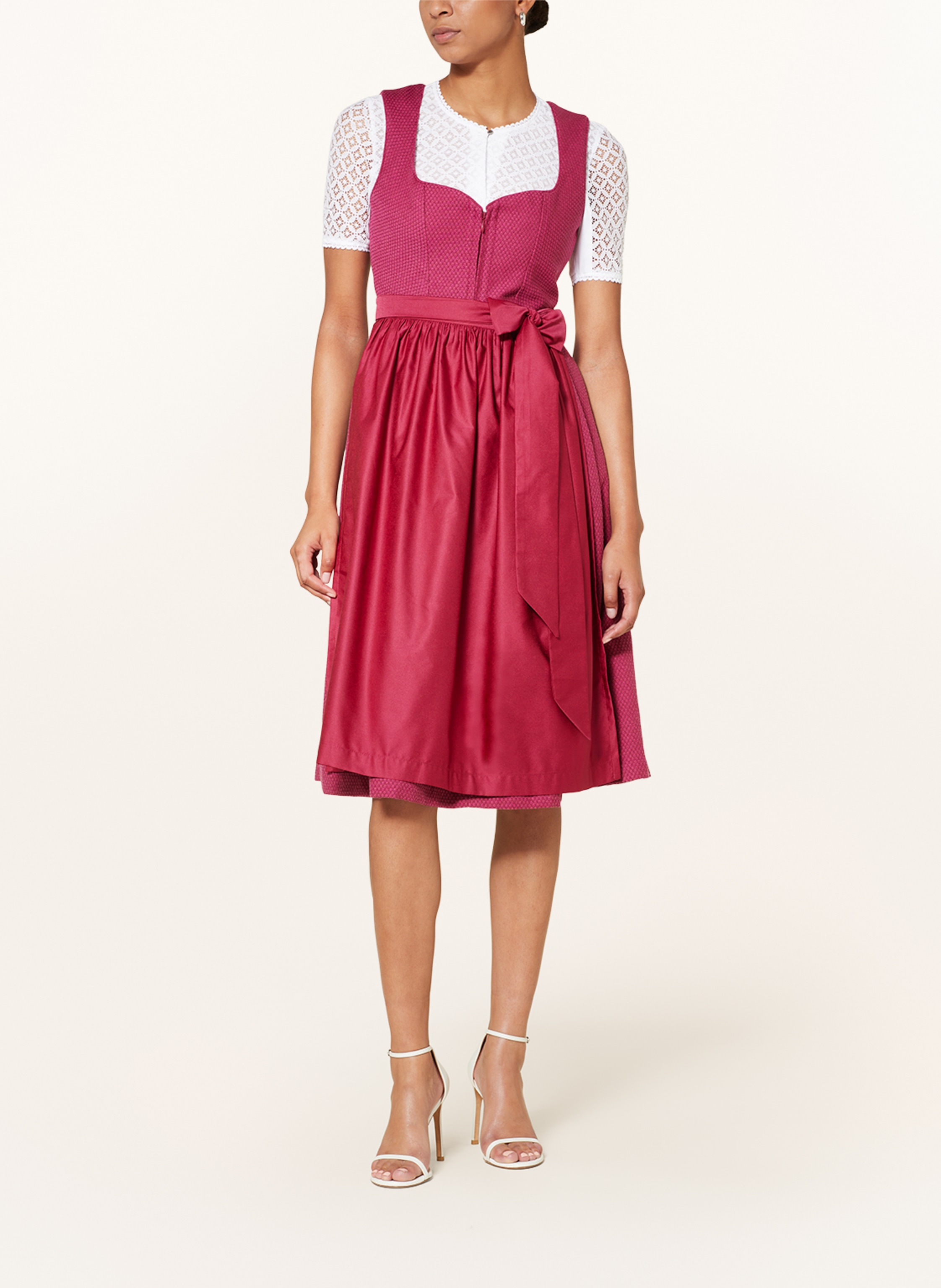 Thumbnail - Waldorff Dirndlbluse Mit Spitze weiss