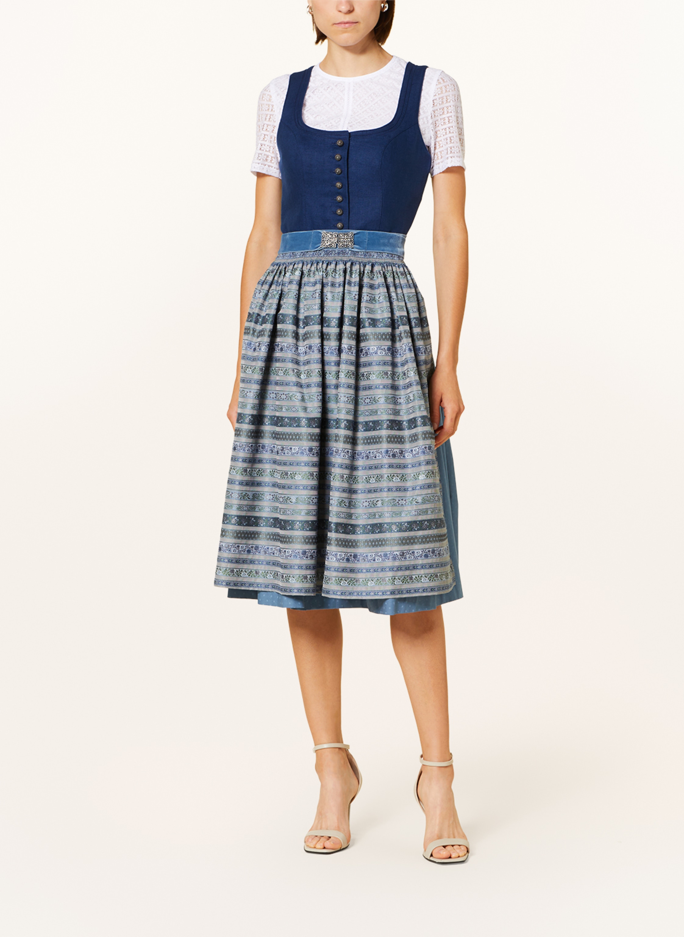 Thumbnail - Waldorff Dirndlbluse Aus Spitze weiss