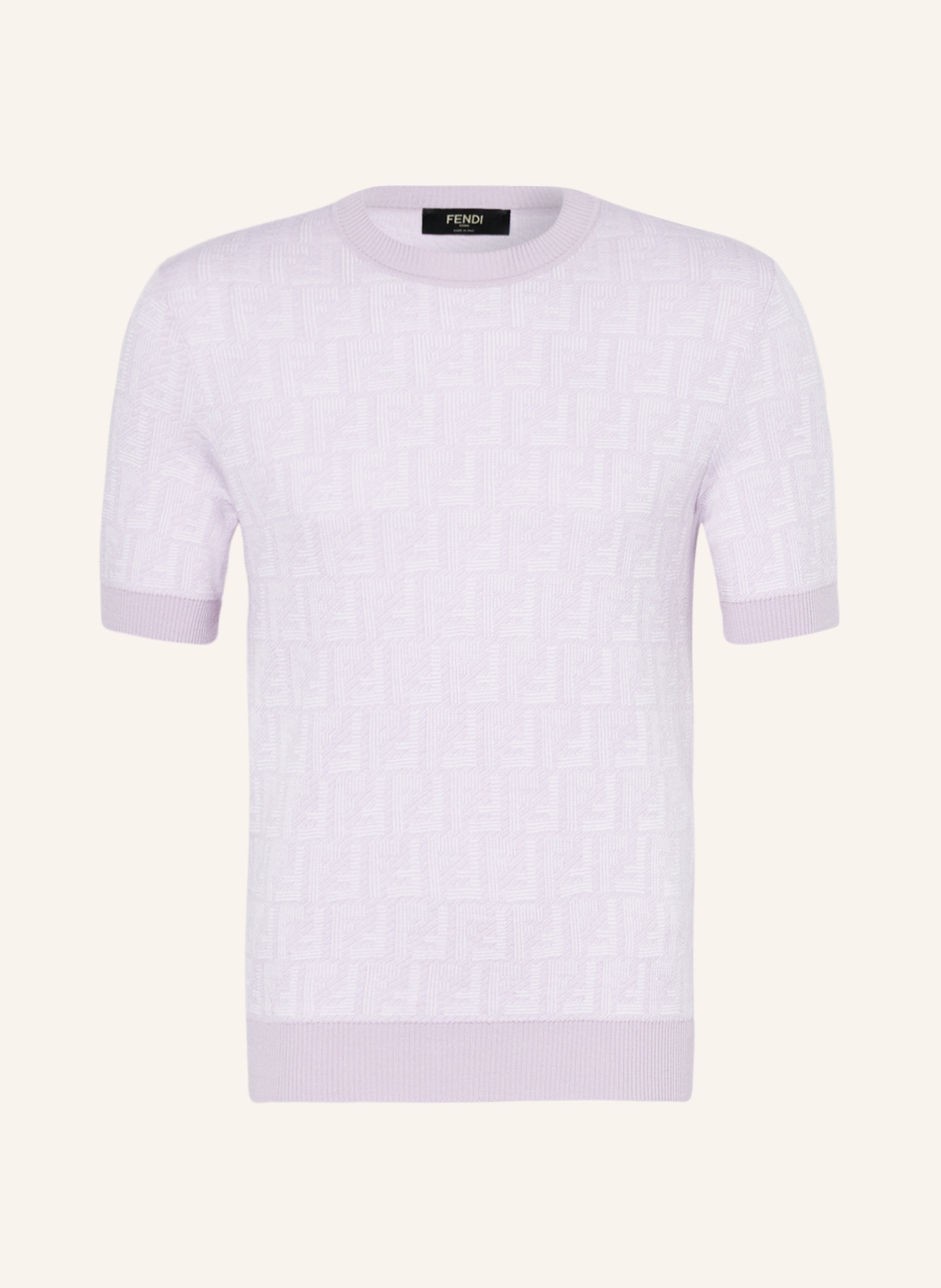 FENDI Knit shirt in light purple