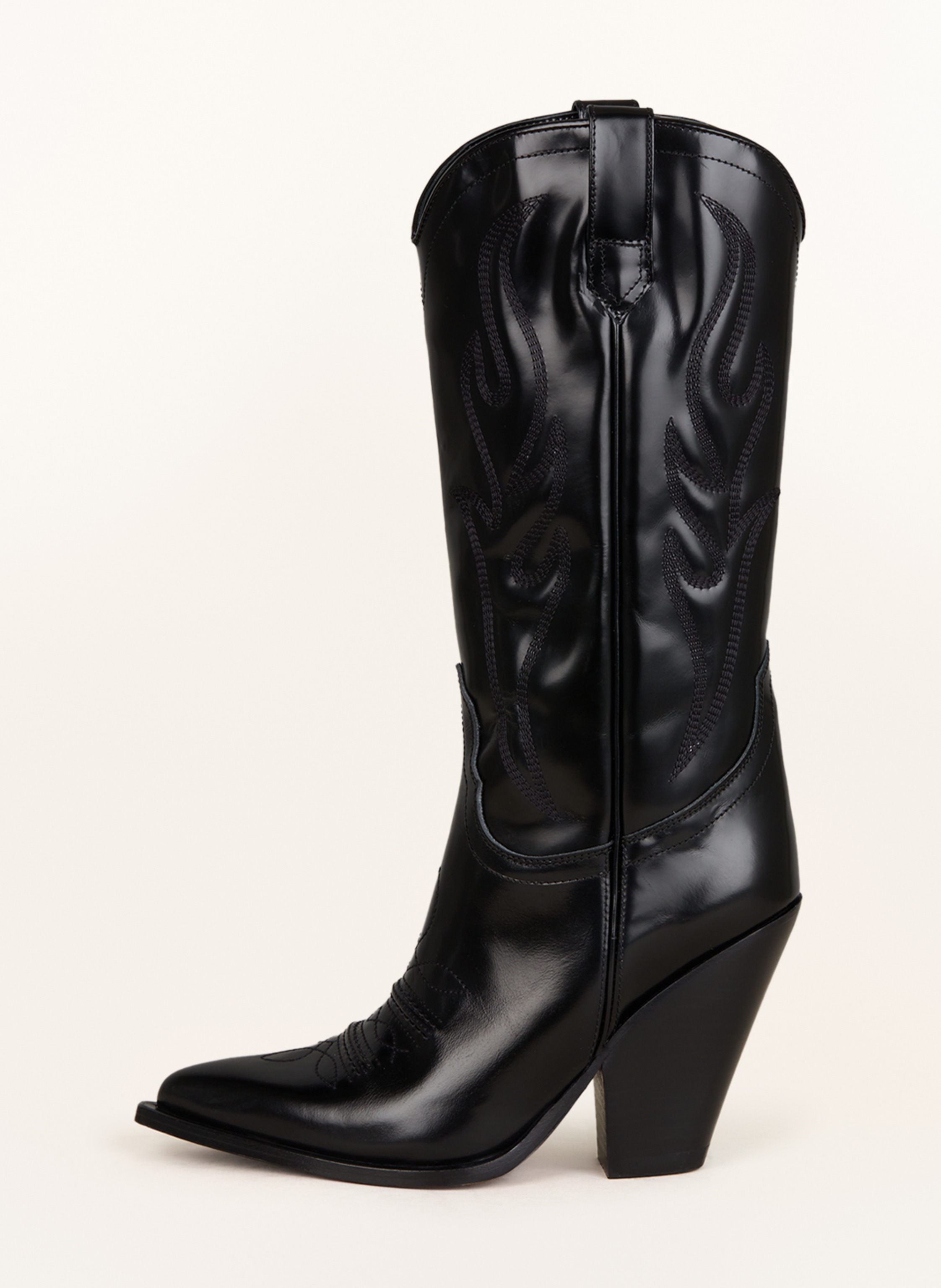 Thumbnail - Sonora Cowboy Boots Santa Fe schwarz