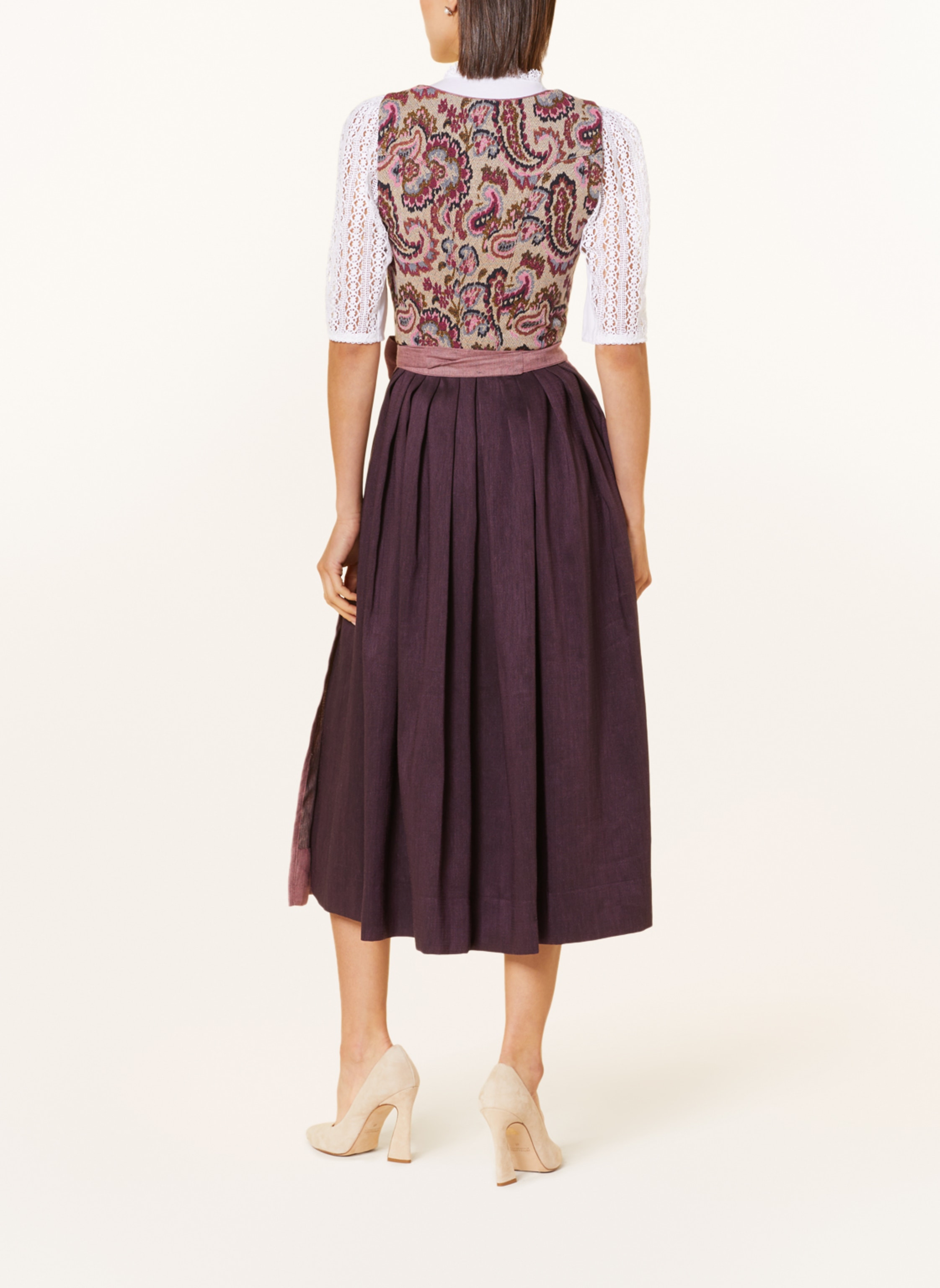 Thumbnail - Gottseidank Dirndl Antonia Mt Glitzergarn rosa