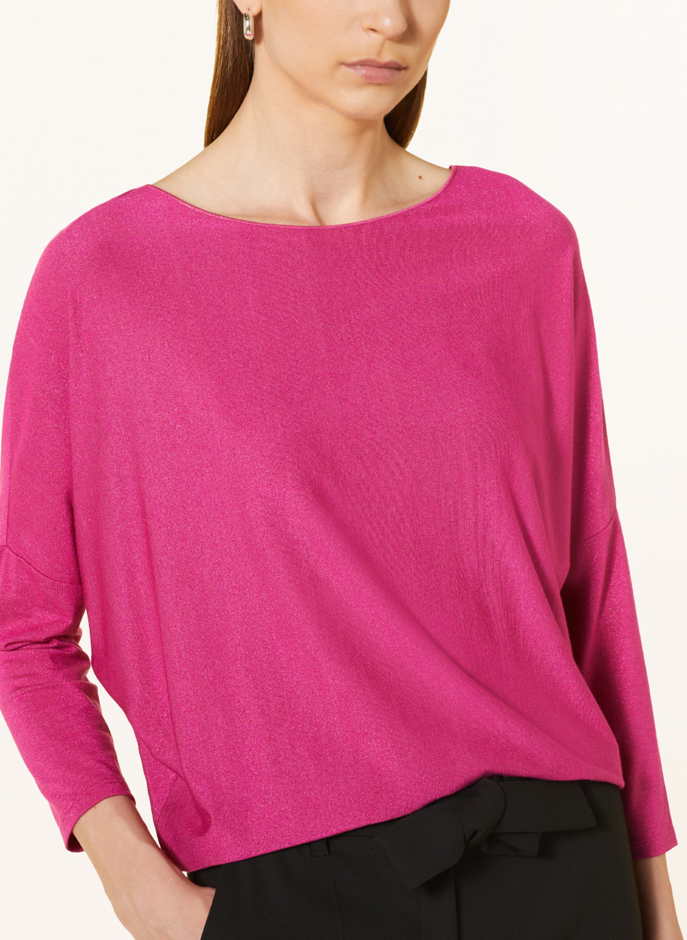 Thumbnail - Darling Harbour Longsleeve Mit Glitzergarn pink