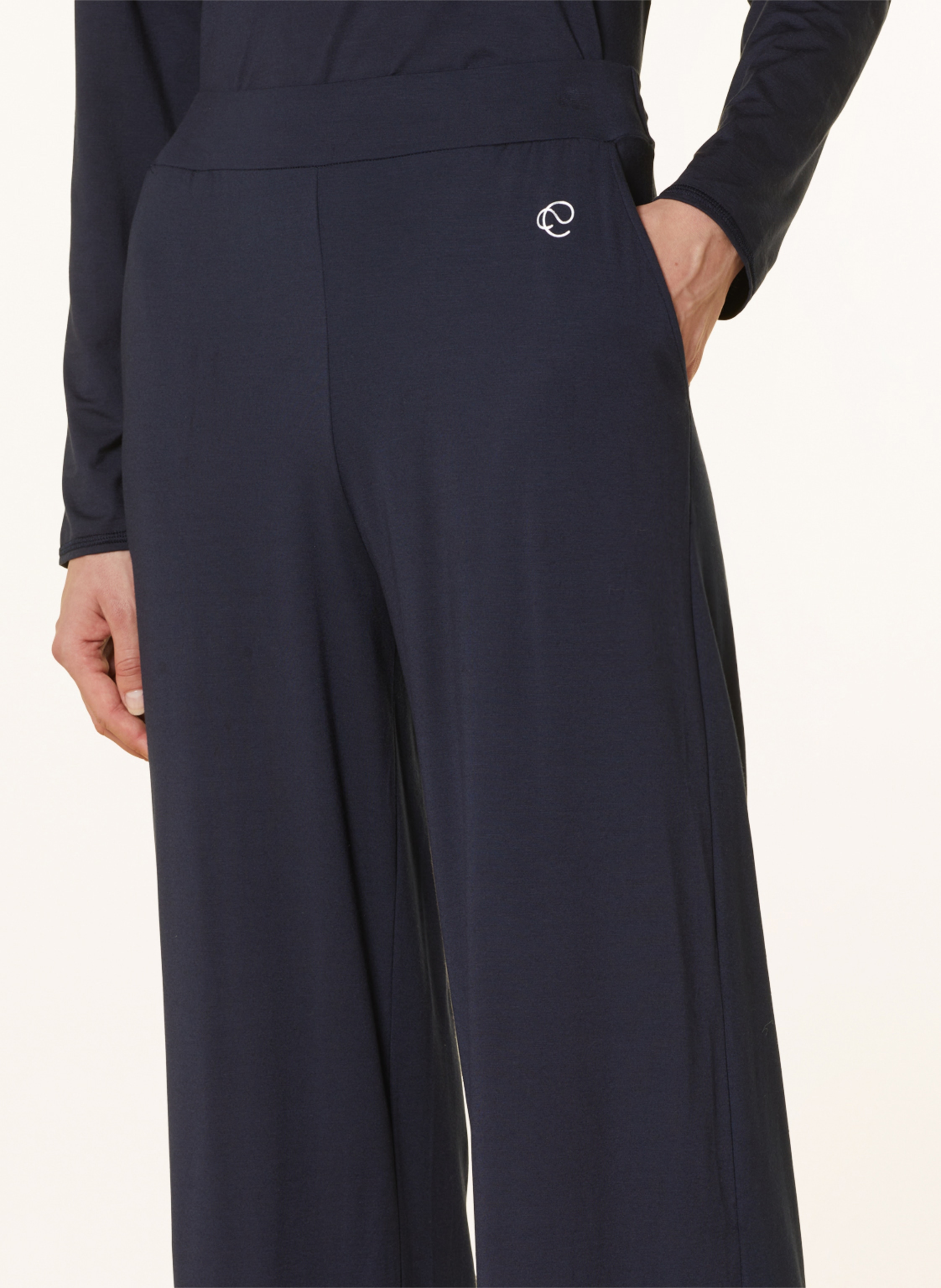 Calida Schlafhose Deepsleepwear Balancing blau – Bild 2