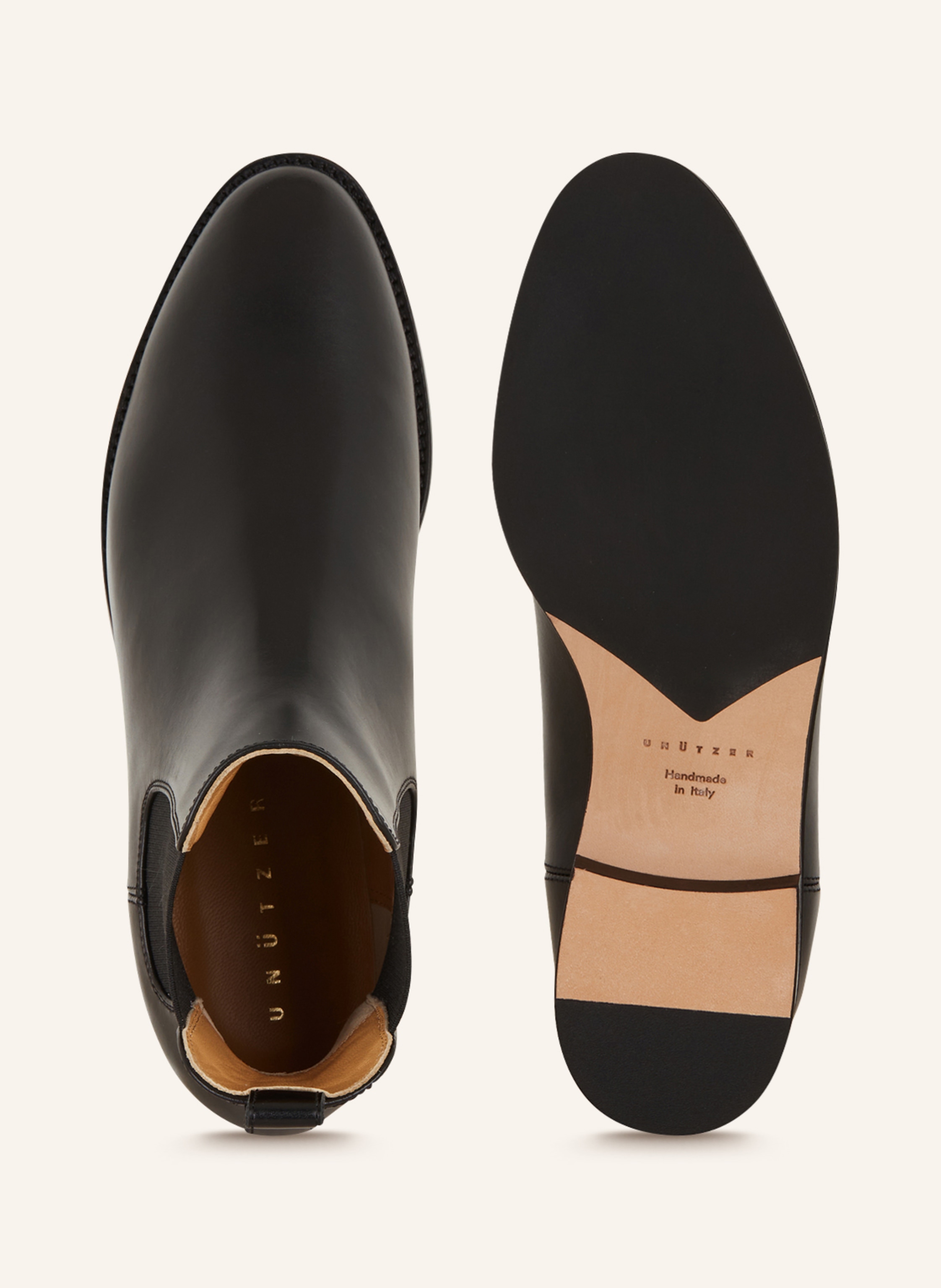 Thumbnail - Unützer Chelsea-Boots schwarz