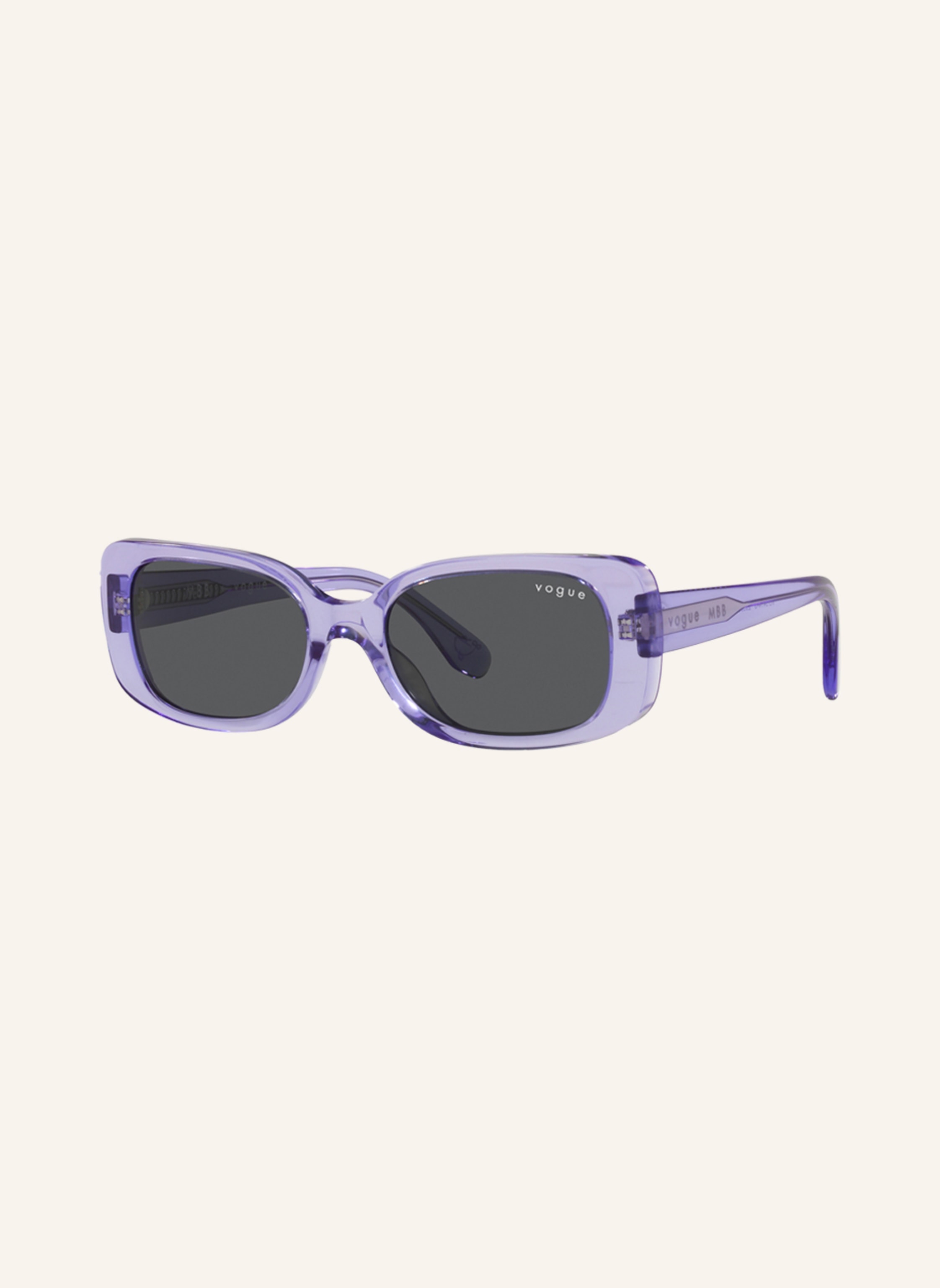 Vogue store purple sunglasses