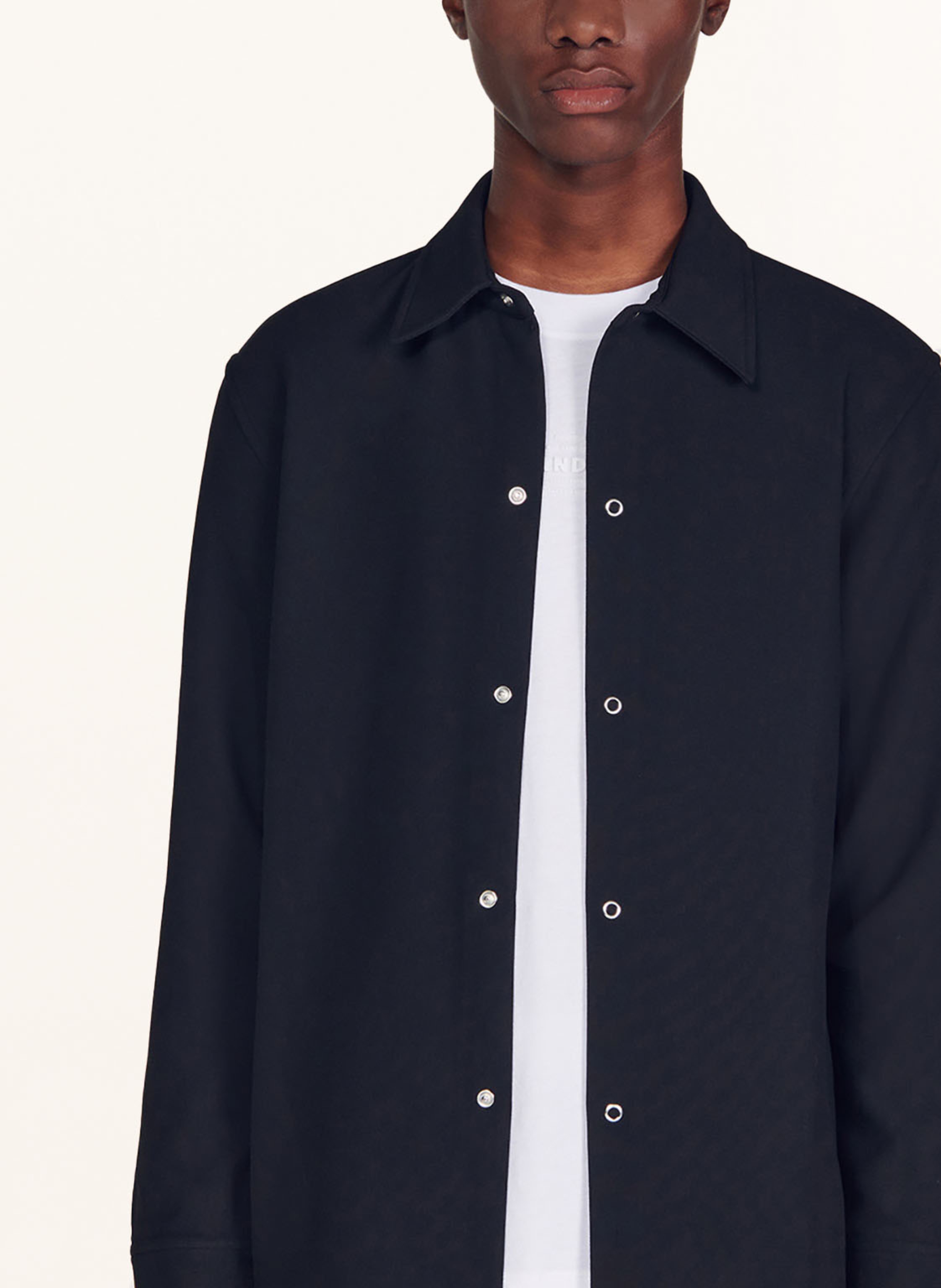 Thumbnail - Sandro Overshirt schwarz