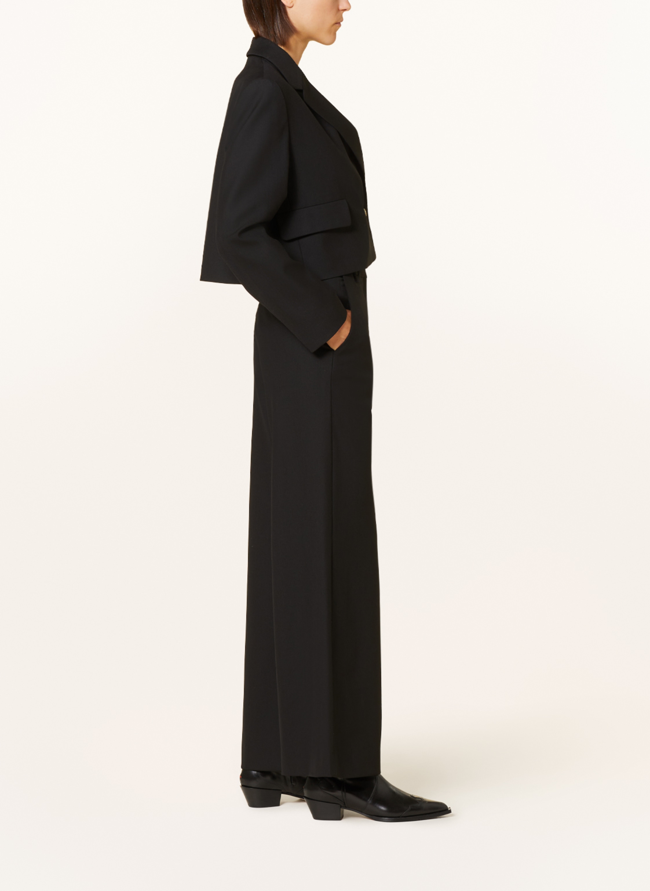 Thumbnail - Maje Marlenehose schwarz