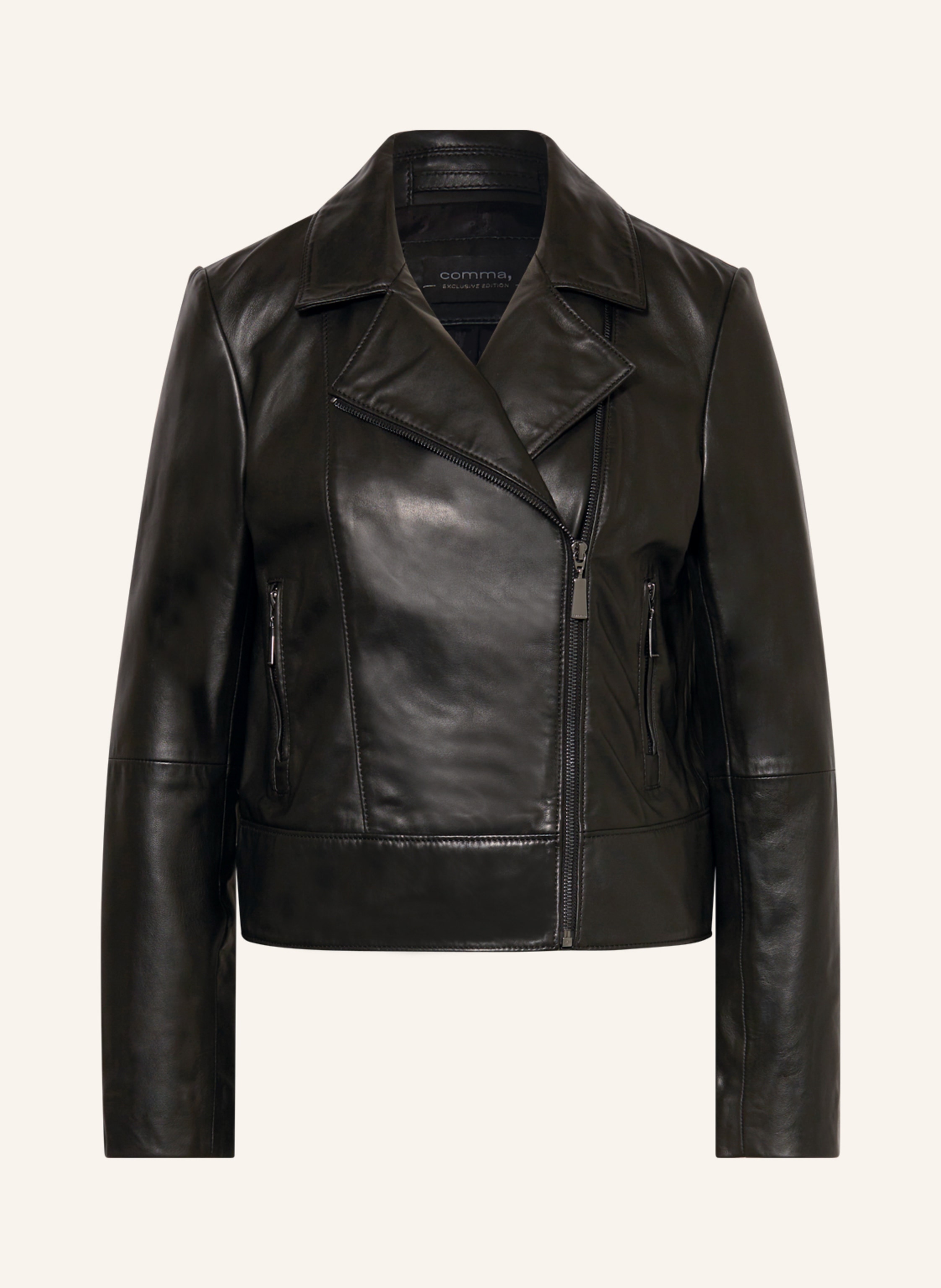 Comma jacke lederoptik clearance